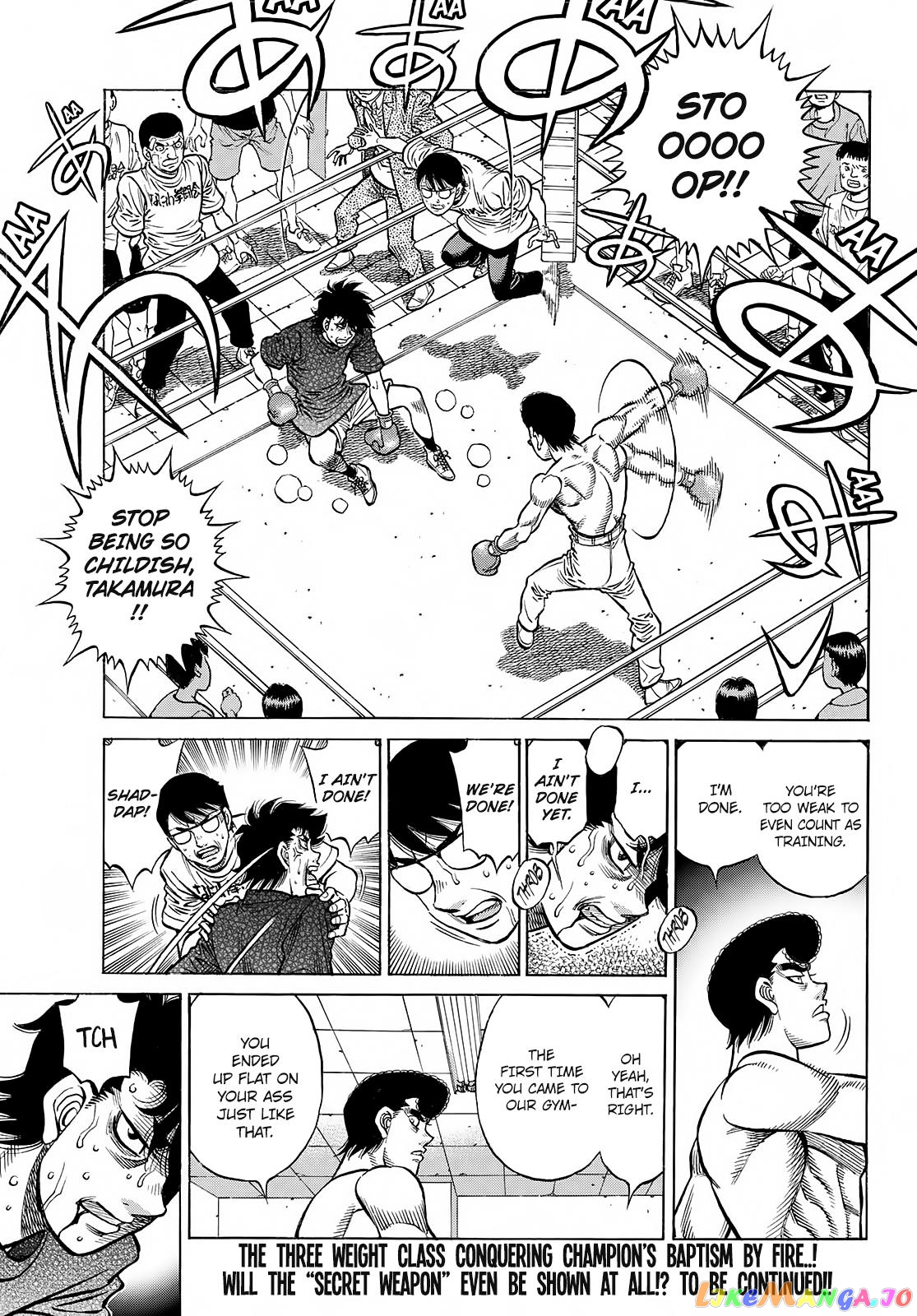 Hajime no Ippo Chapter 1424 - page 11