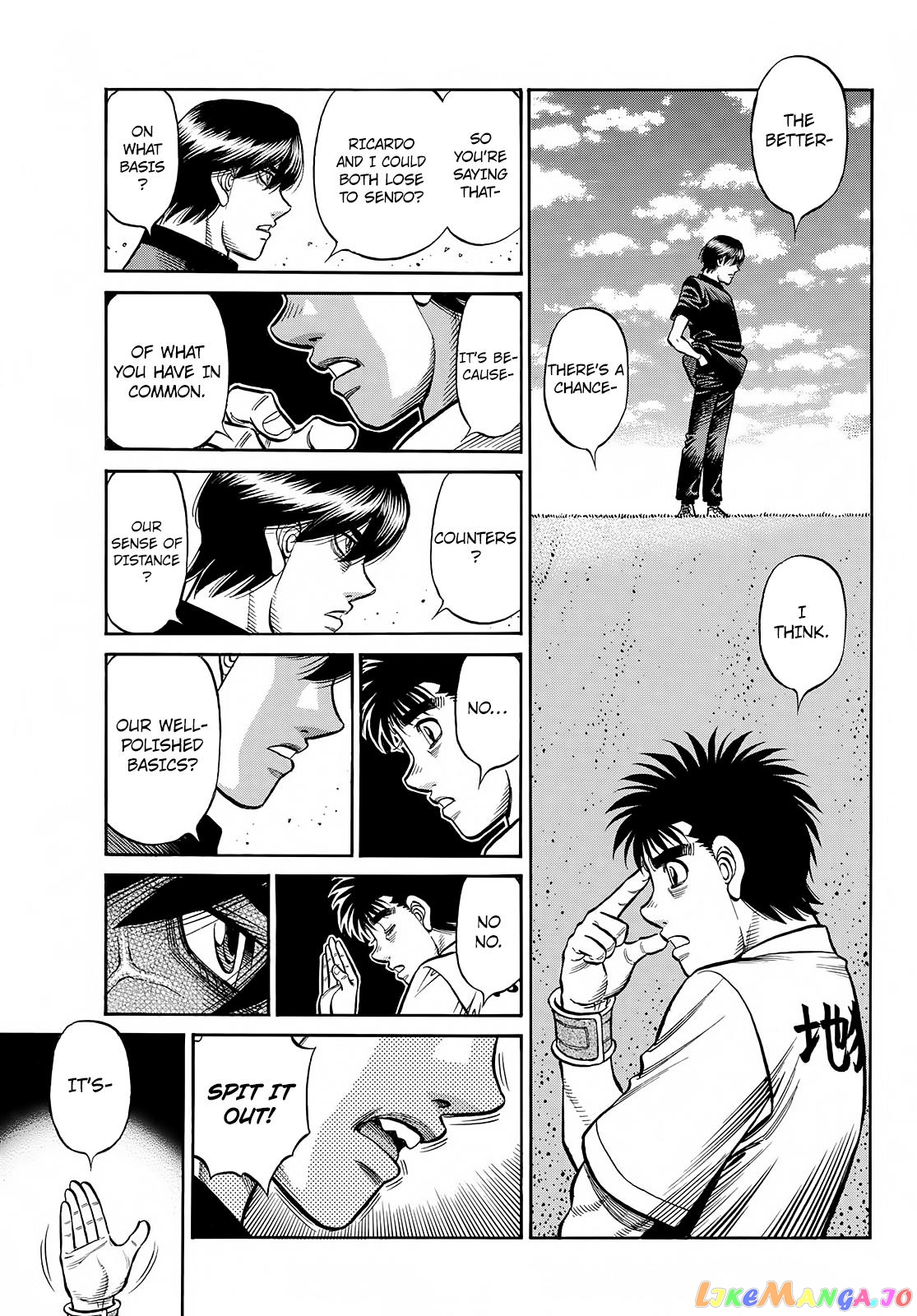 Hajime no Ippo Chapter 1427 - page 8