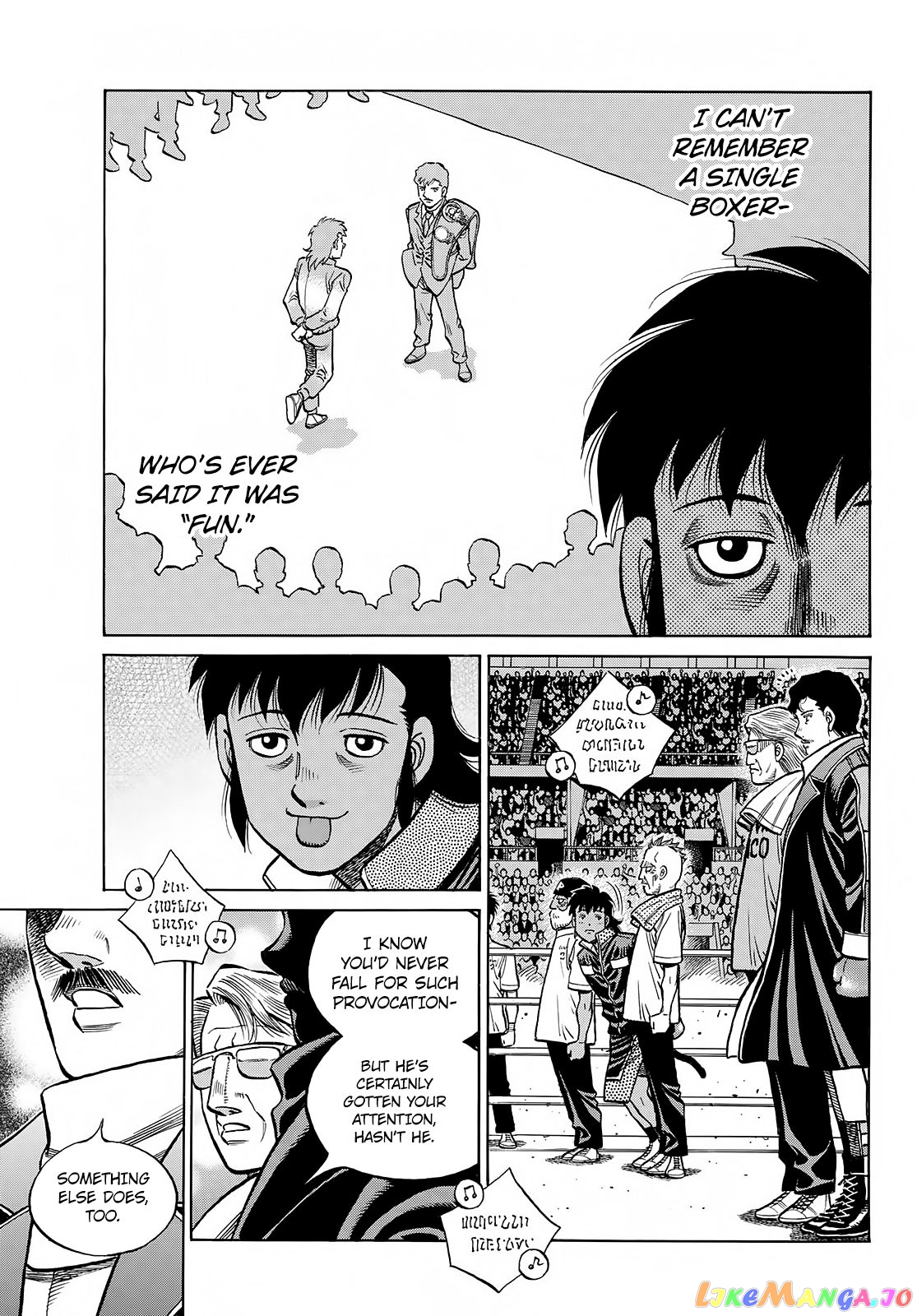 Hajime no Ippo Chapter 1393 - page 4