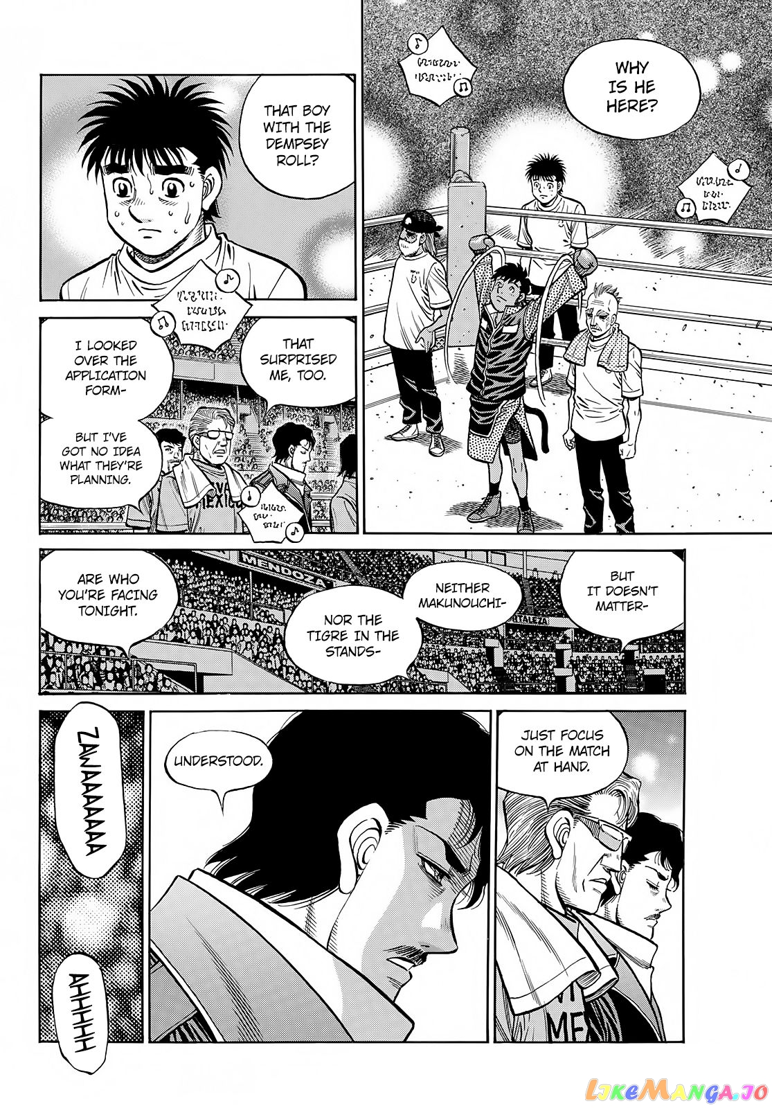 Hajime no Ippo Chapter 1393 - page 5