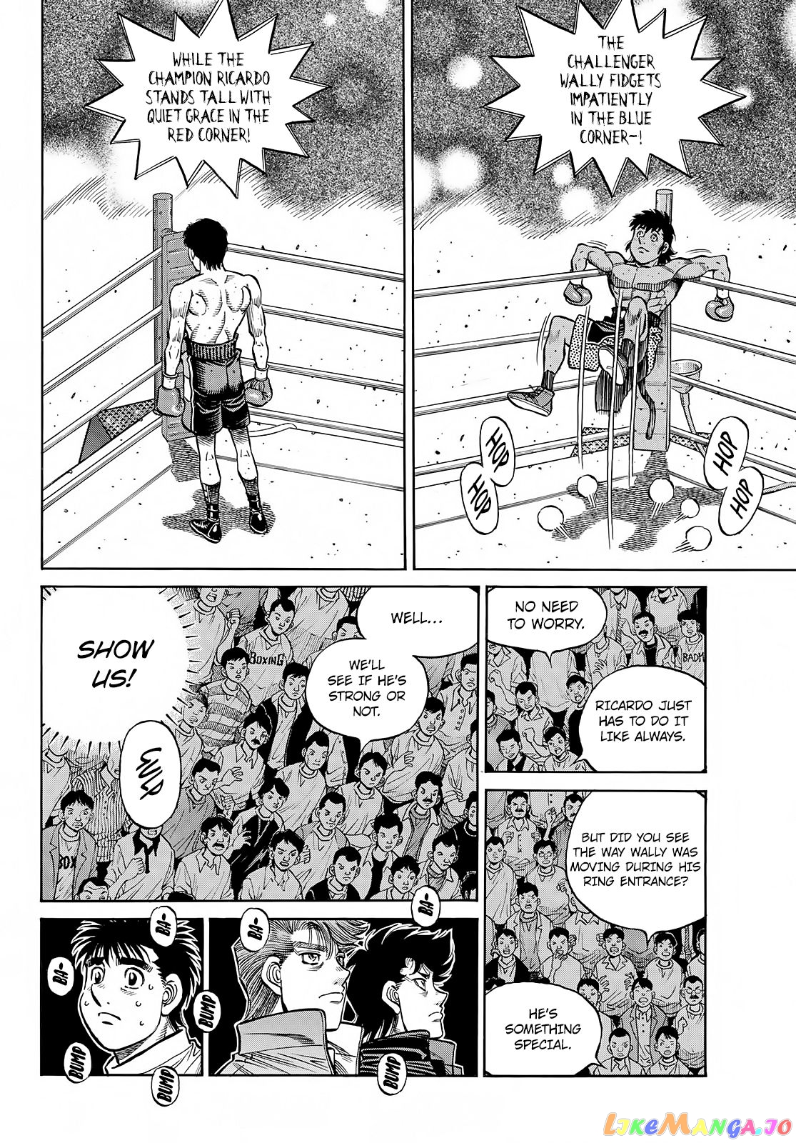 Hajime no Ippo Chapter 1393 - page 9