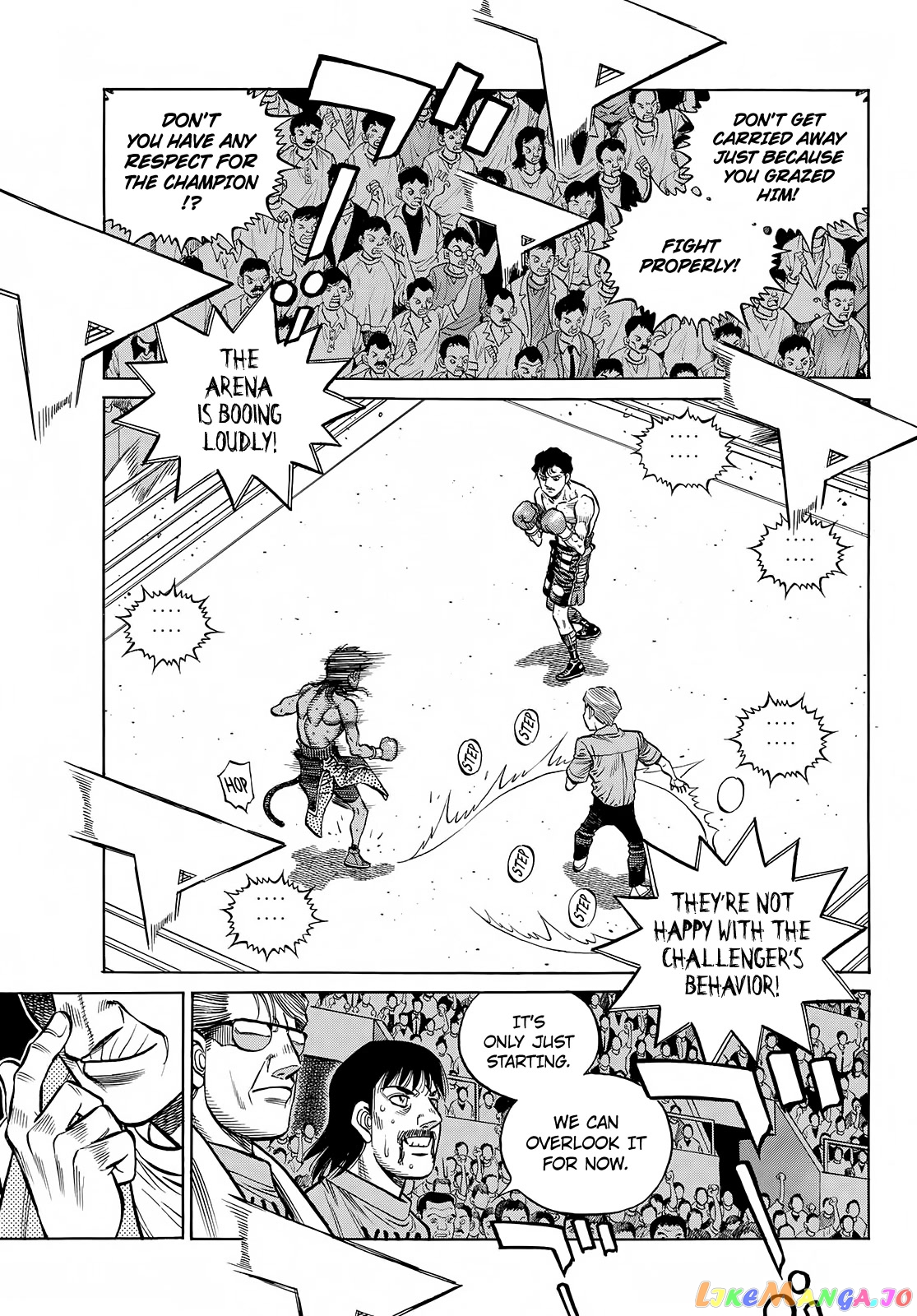 Hajime no Ippo Chapter 1395 - page 6