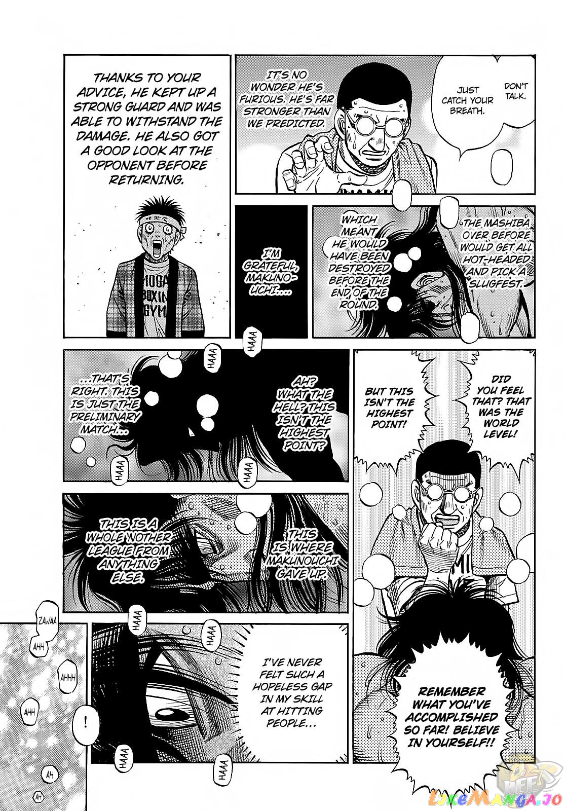 Hajime no Ippo Chapter 1365 - page 17