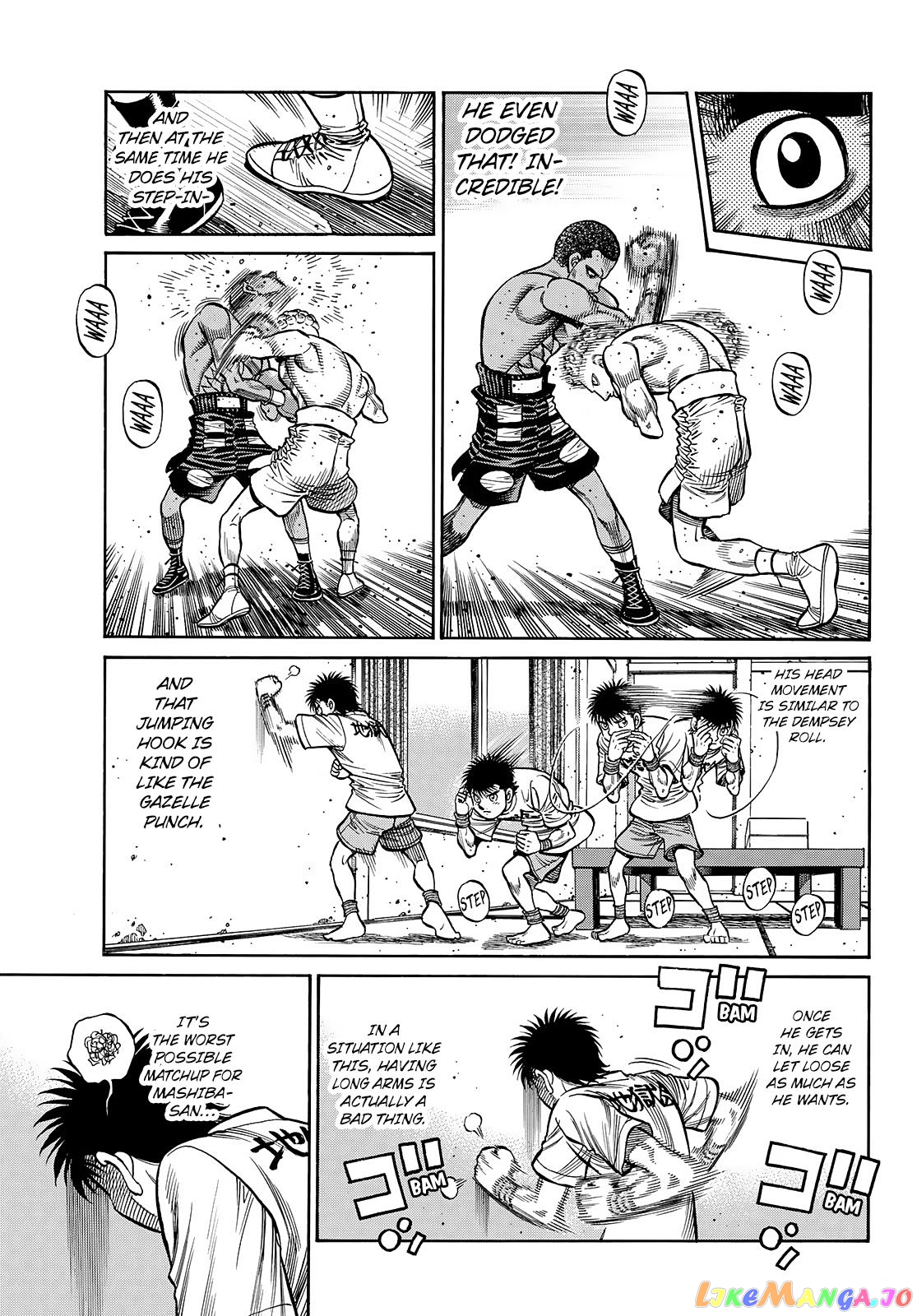 Hajime no Ippo Chapter 1432 - page 6