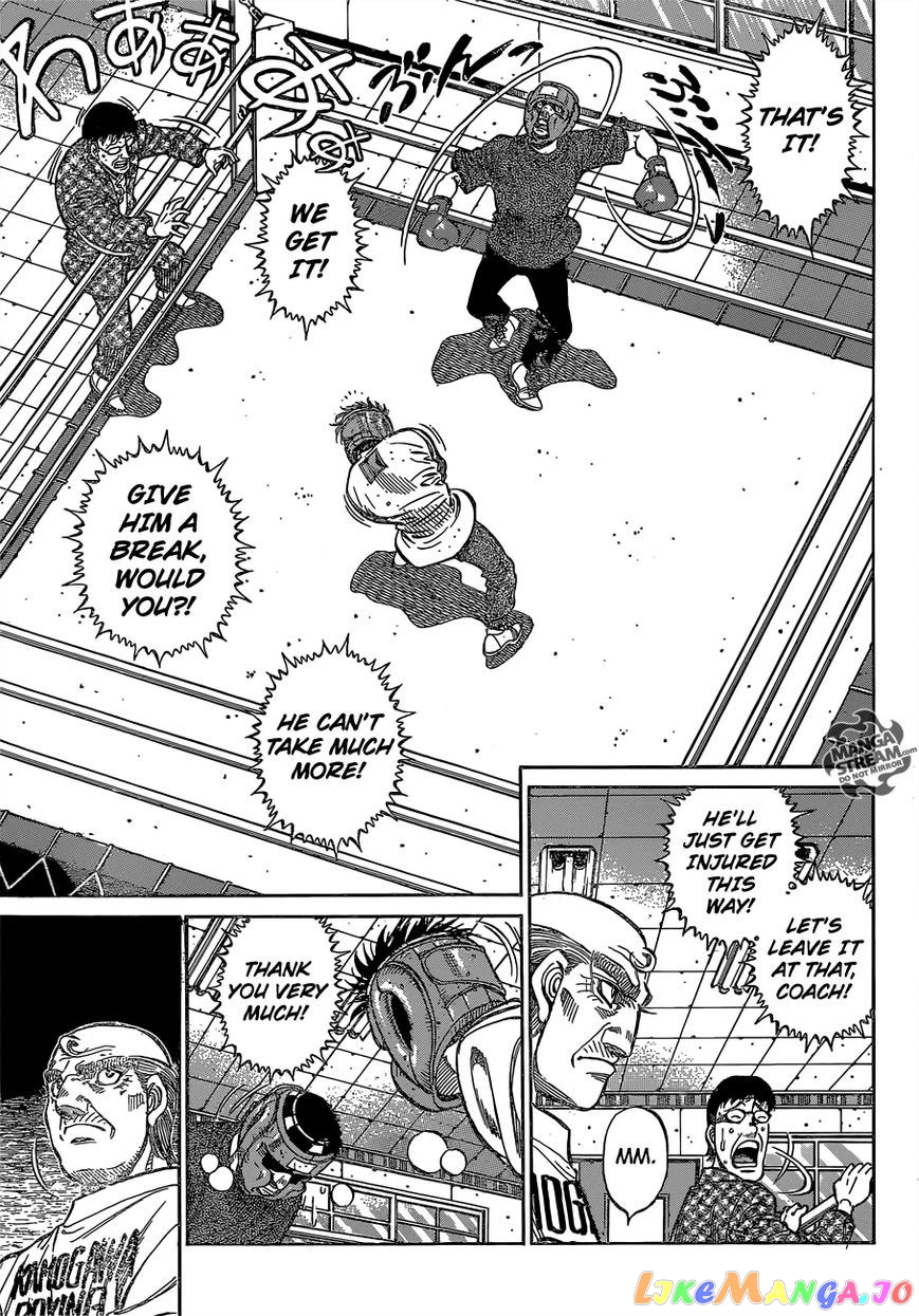 Hajime no Ippo Chapter 1145 - page 15