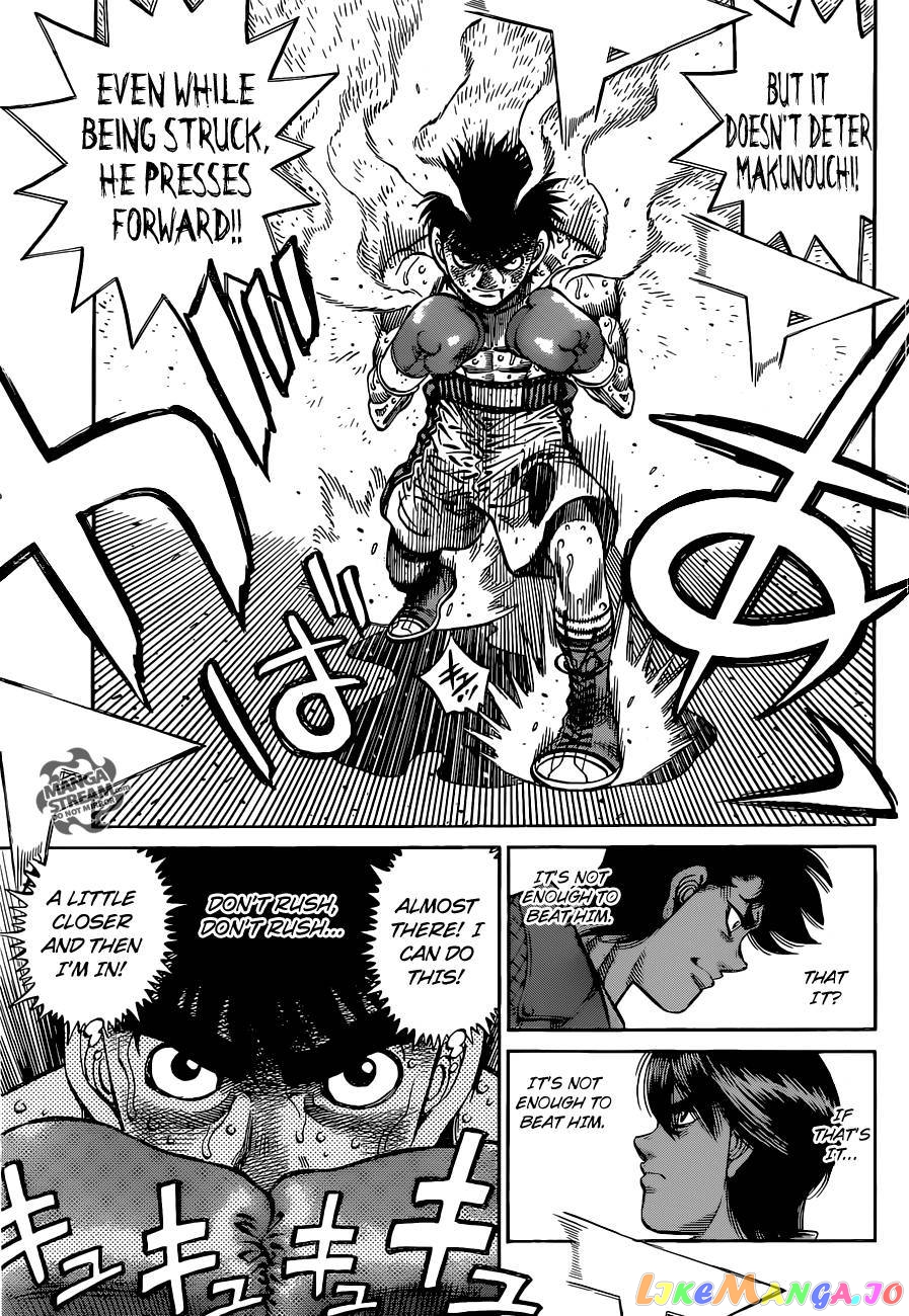 Hajime no Ippo Chapter 1047 - page 8