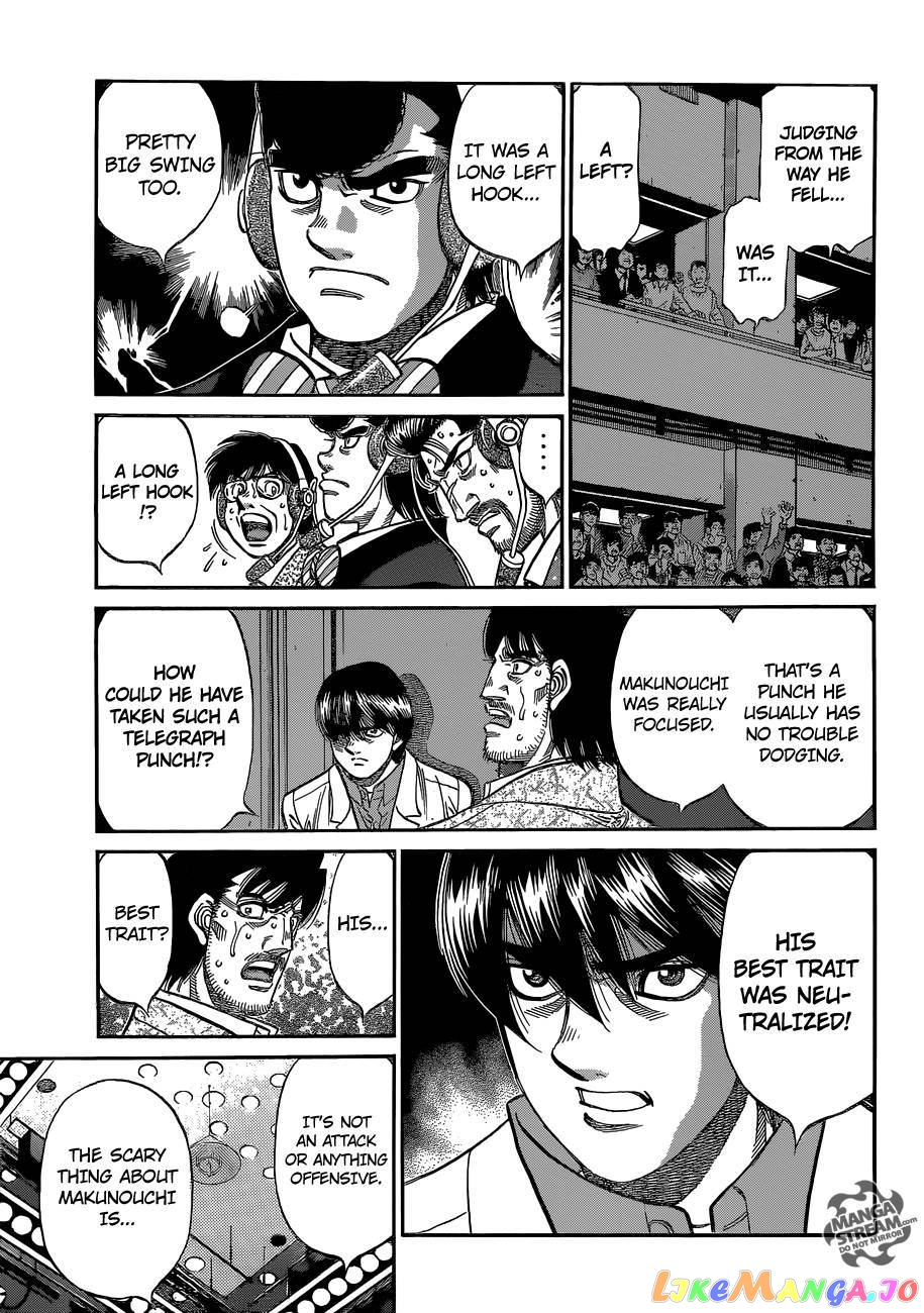 Hajime no Ippo Chapter 1048 - page 15