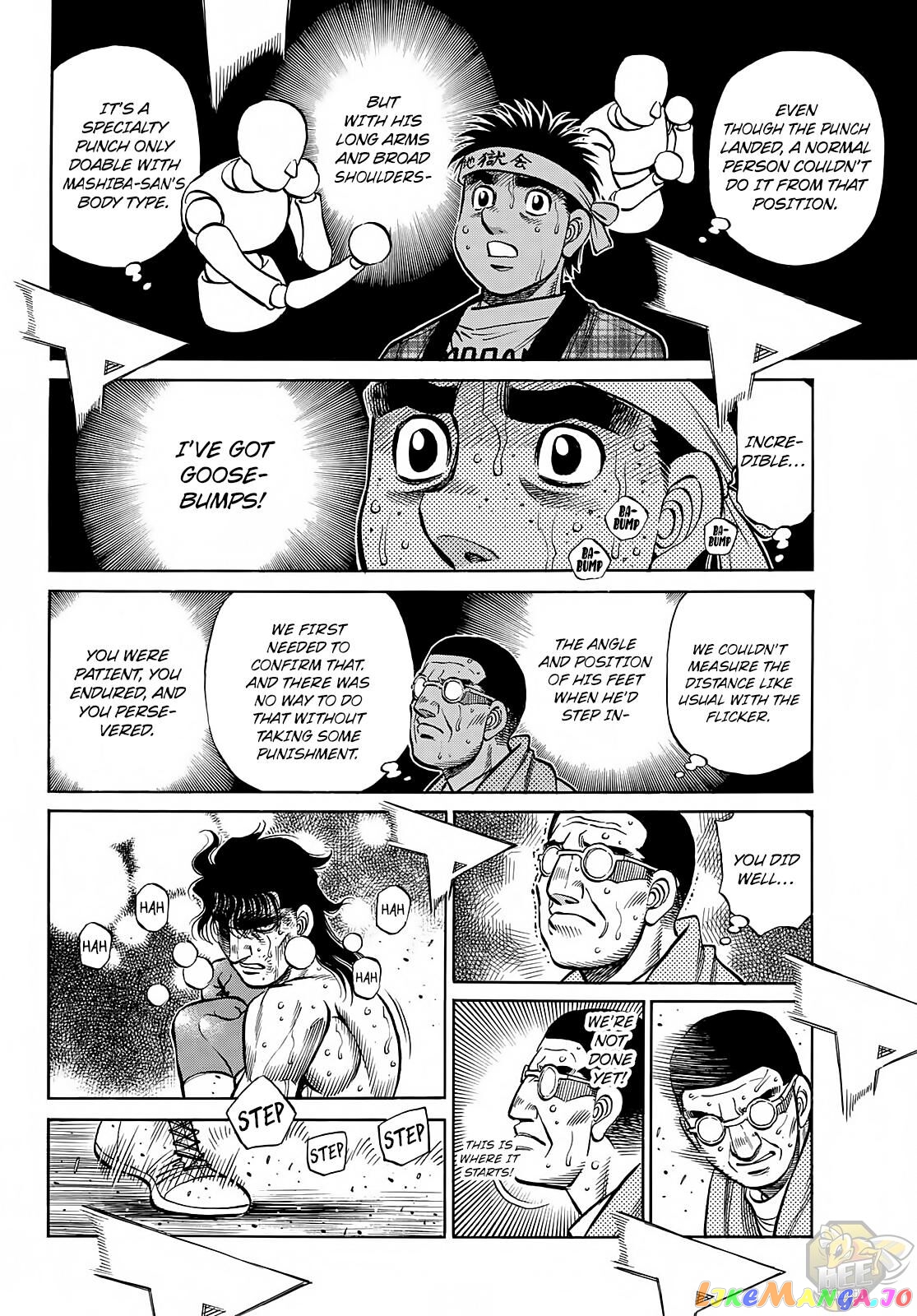 Hajime no Ippo Chapter 1368 - page 5