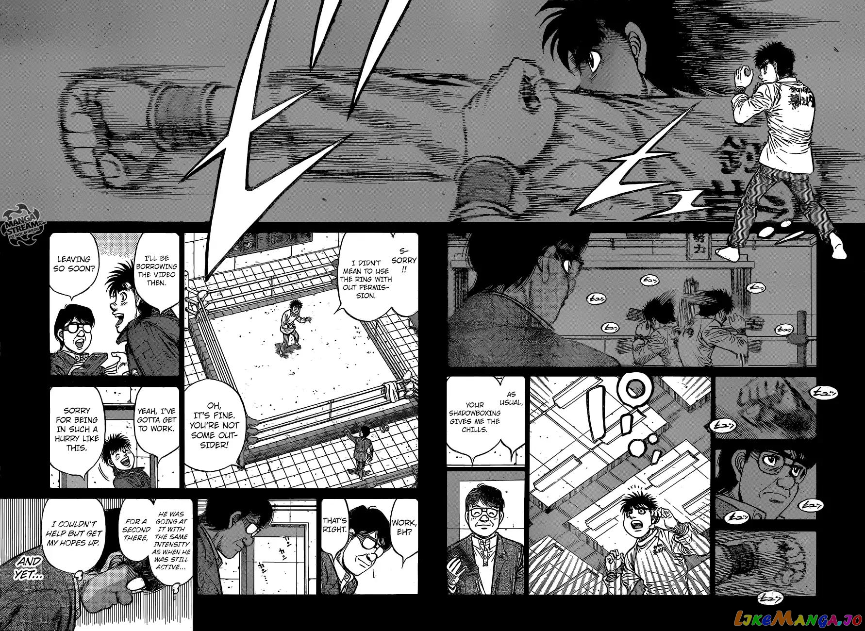 Hajime no Ippo Chapter 1216 - page 8