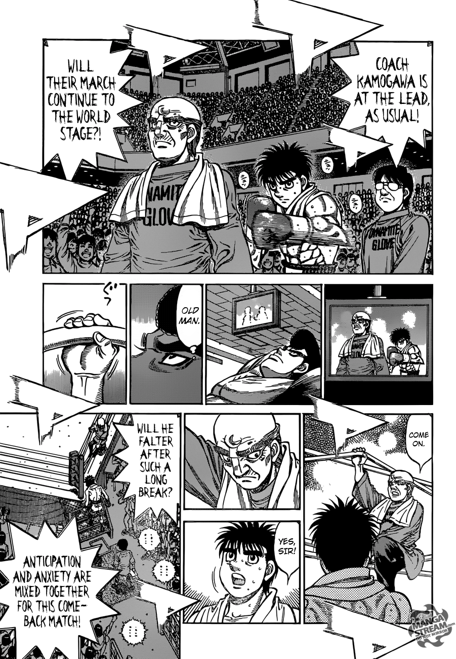 Hajime no Ippo Chapter 1179 - page 15