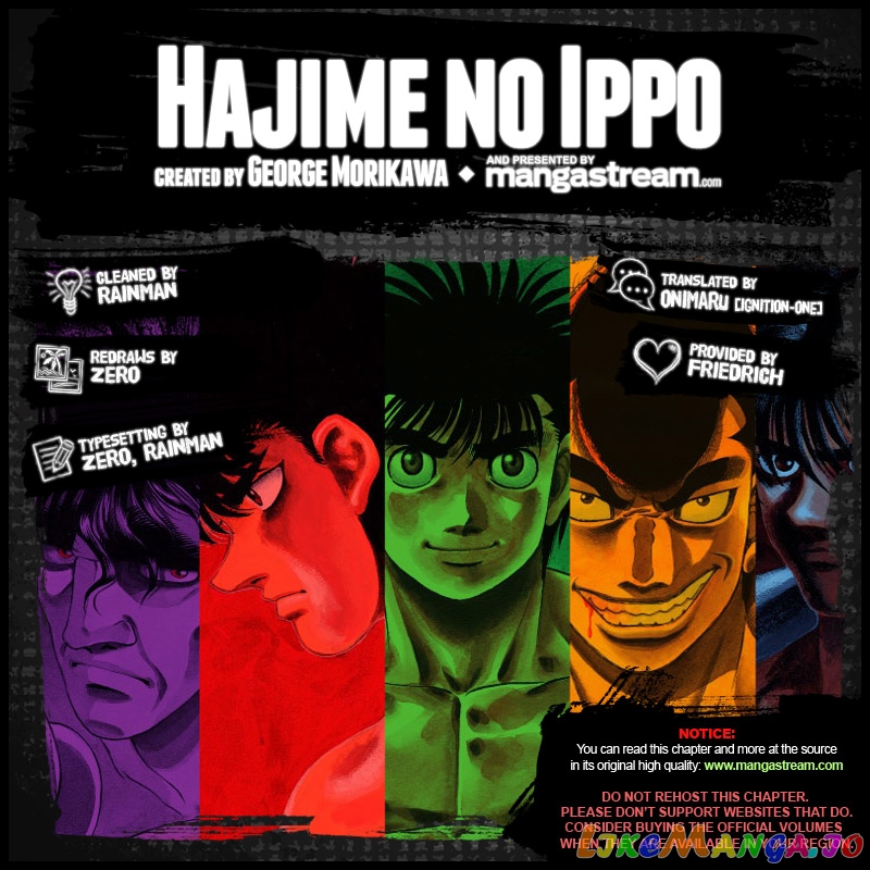 Hajime no Ippo Chapter 1180 - page 2
