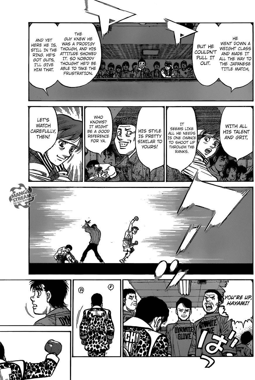 Hajime no Ippo Chapter 1218 - page 13