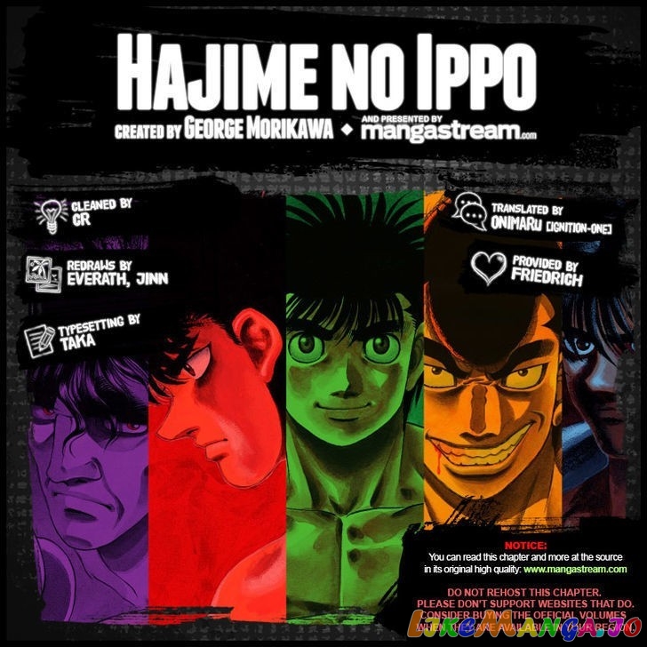 Hajime no Ippo Chapter 1088 - page 2