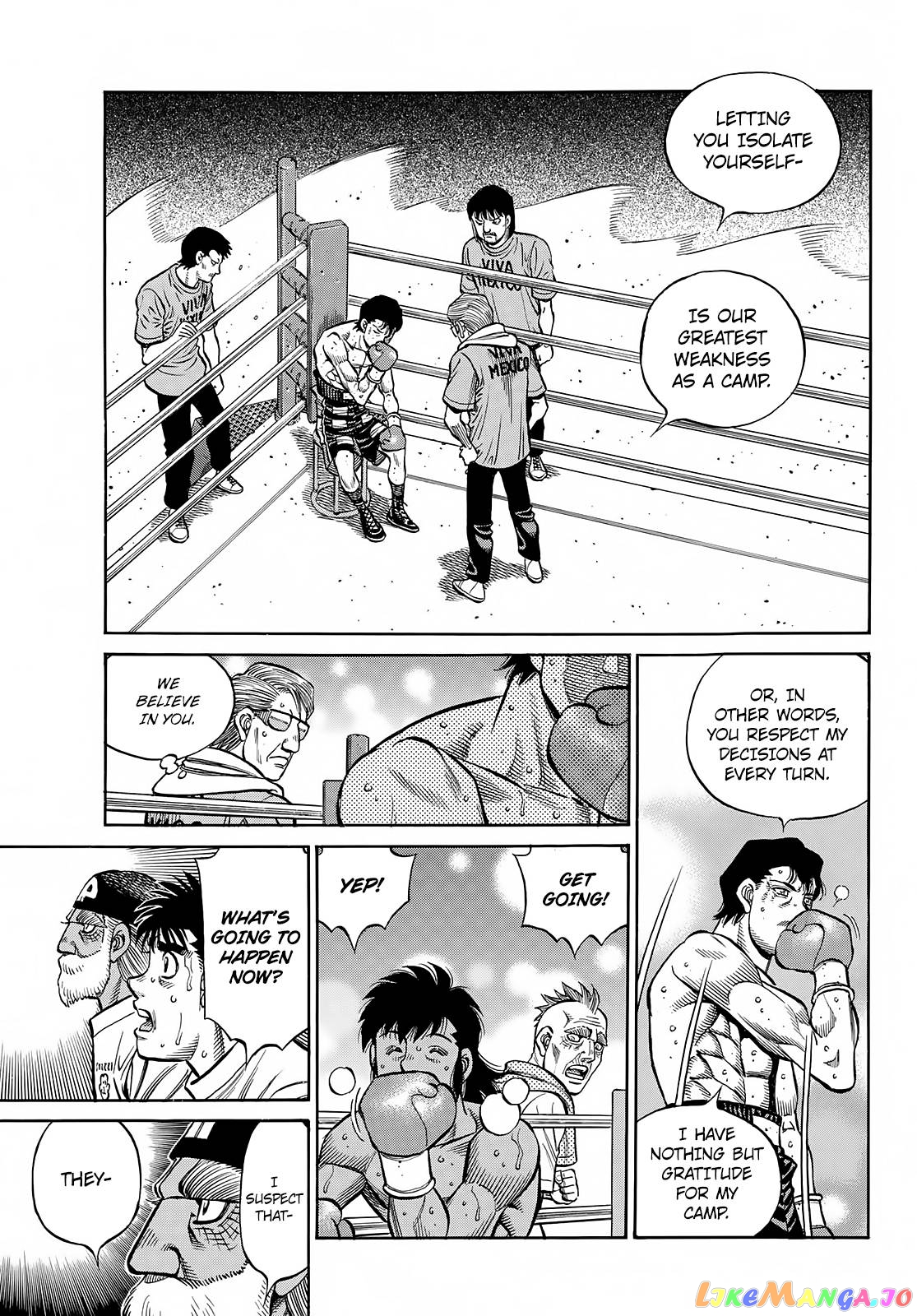 Hajime no Ippo Chapter 1402 - page 12