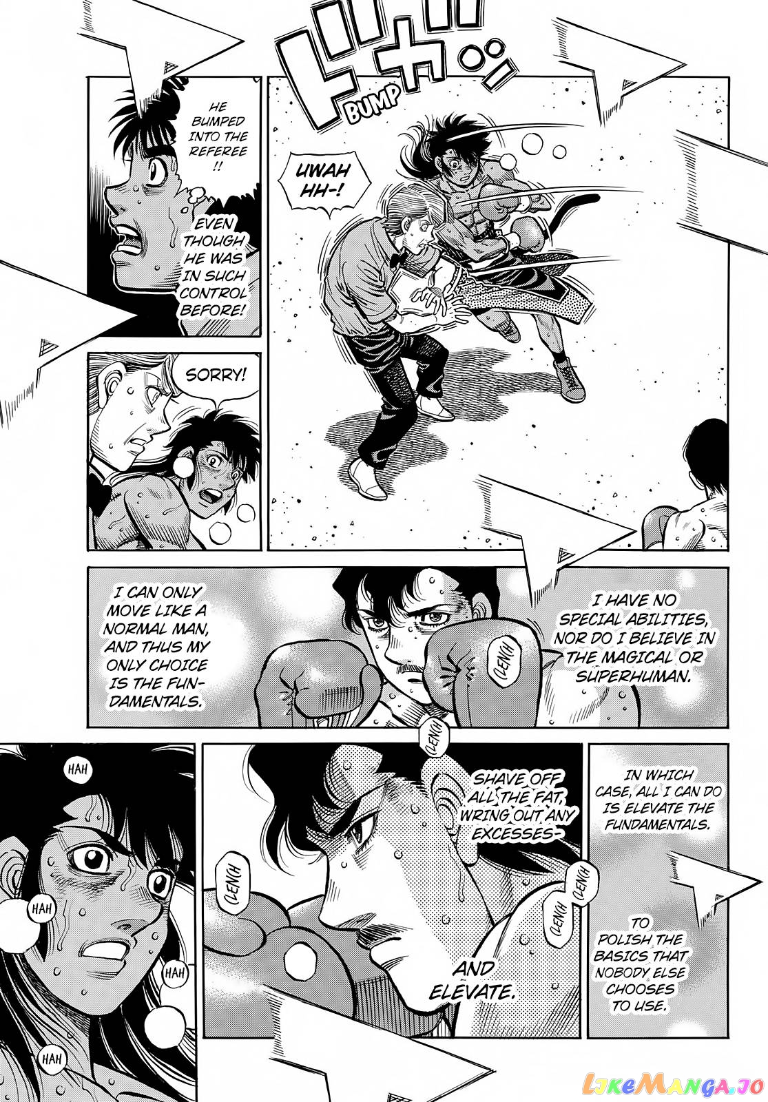 Hajime no Ippo Chapter 1403 - page 8