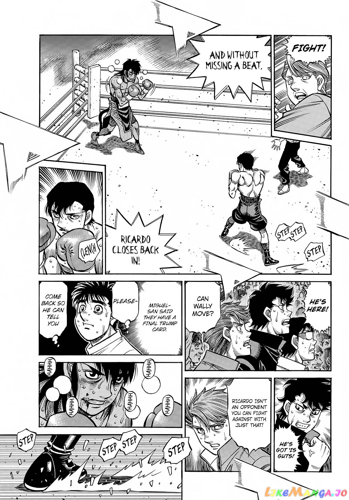 Hajime no Ippo Chapter 1404 - page 6