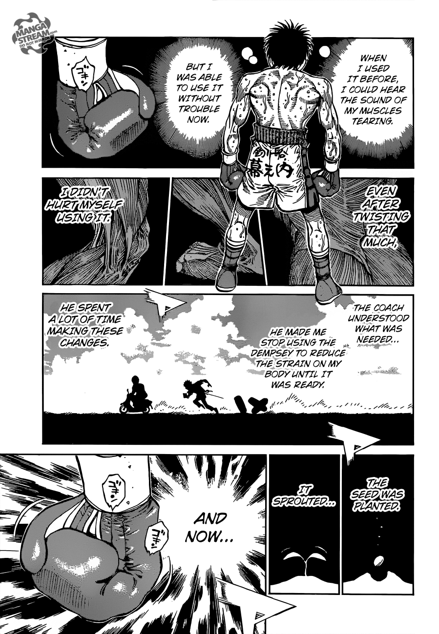 Hajime no Ippo Chapter 1185 - page 1