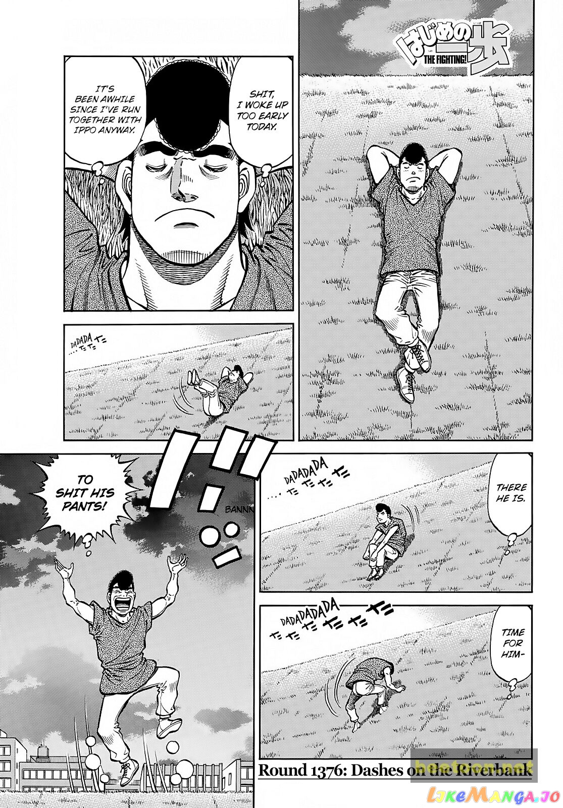 Hajime no Ippo Chapter 1376 - page 1