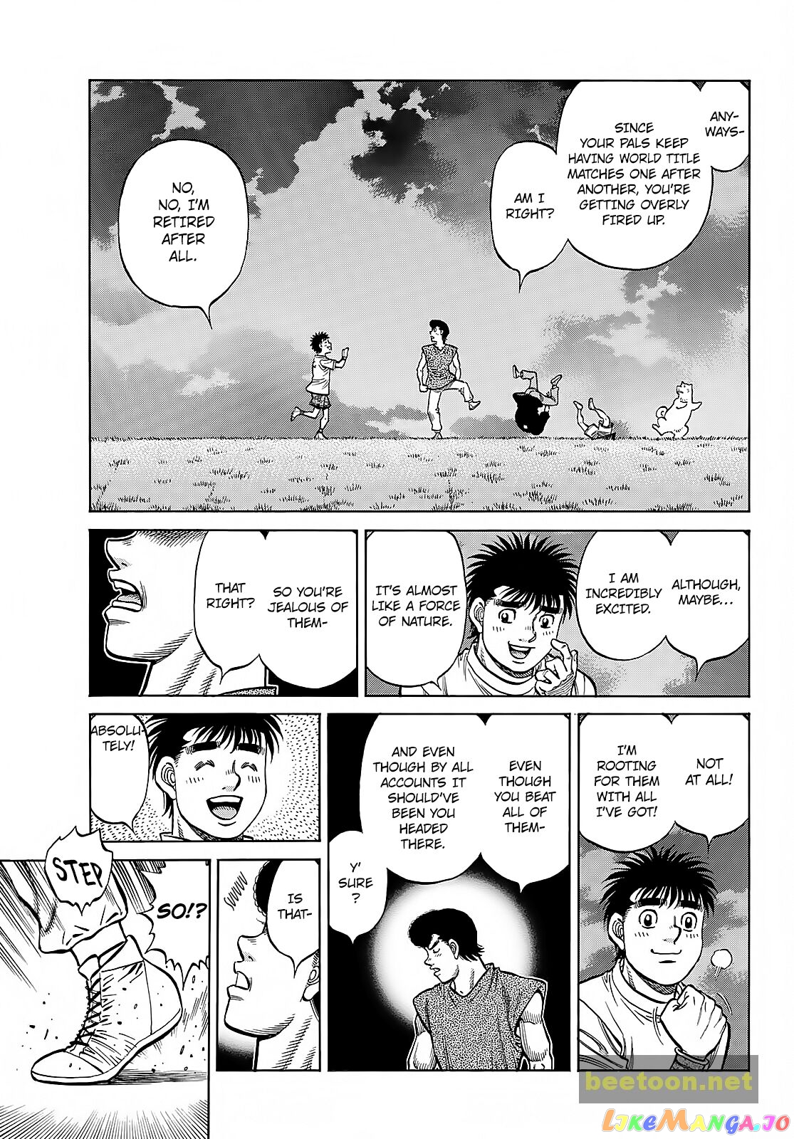 Hajime no Ippo Chapter 1376 - page 4