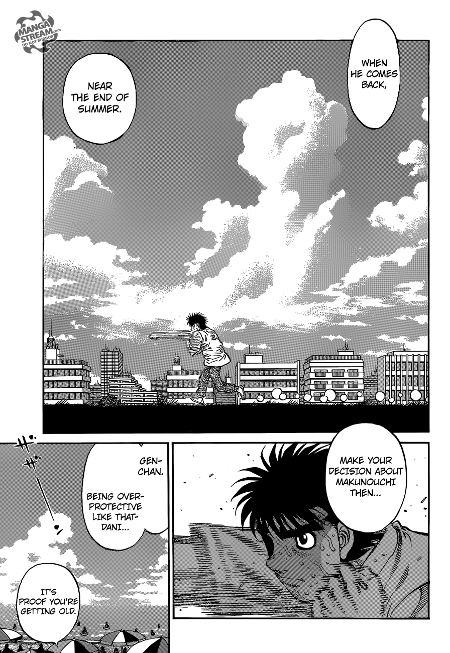 Hajime no Ippo Chapter 1155 - page 18