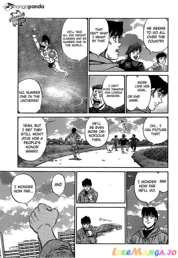 Hajime no Ippo Chapter 1123.2 - page 10