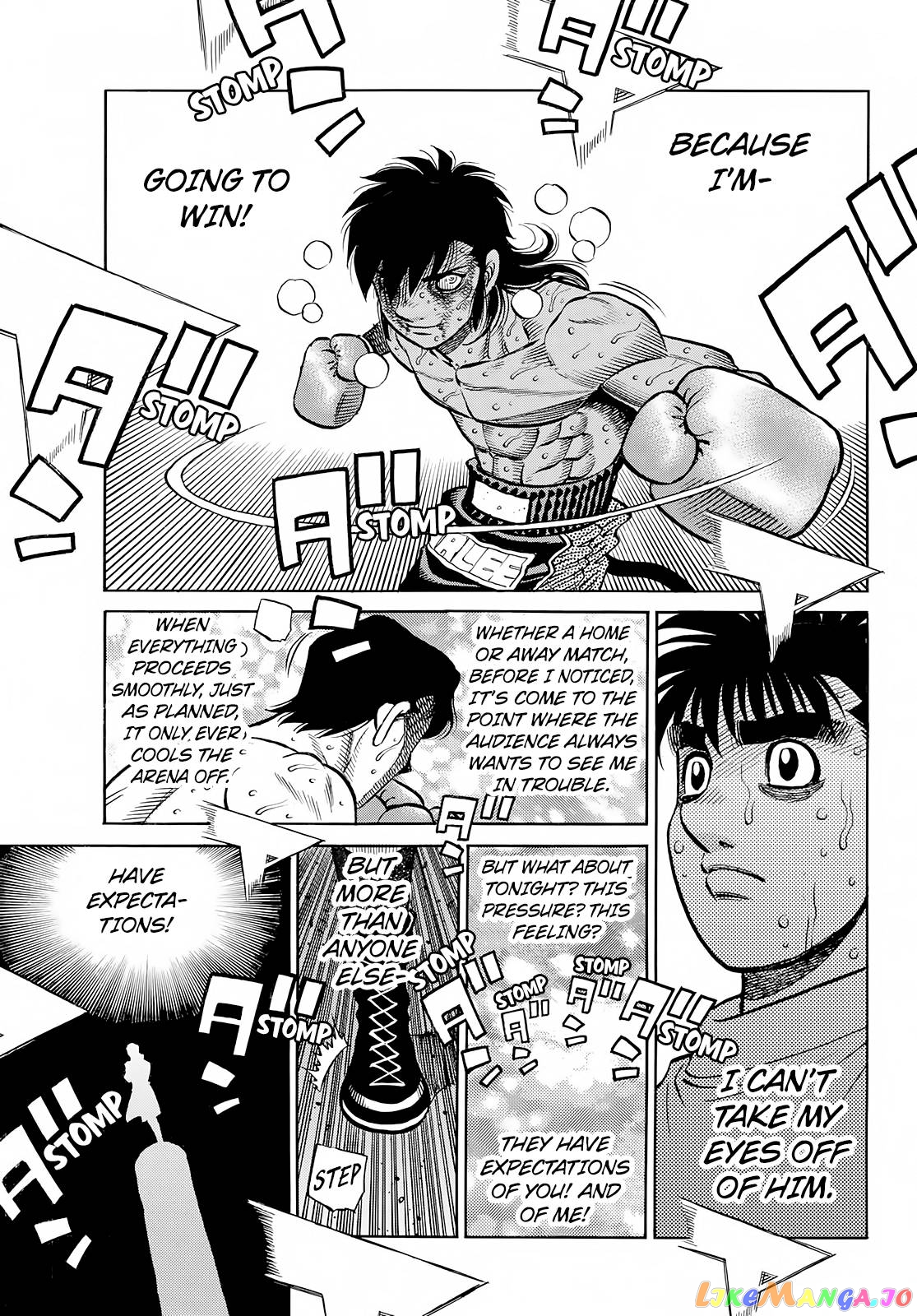 Hajime no Ippo Chapter 1407 - page 4