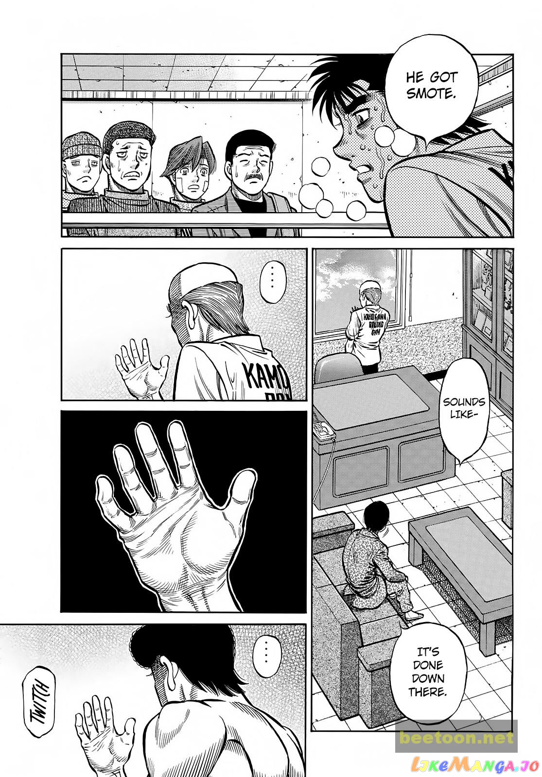 Hajime no Ippo Chapter 1377 - page 14