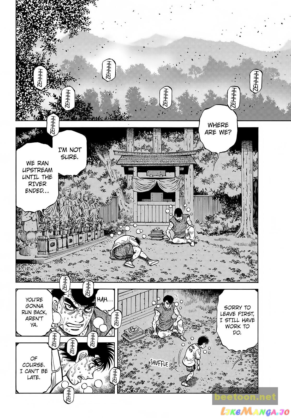 Hajime no Ippo Chapter 1377 - page 4