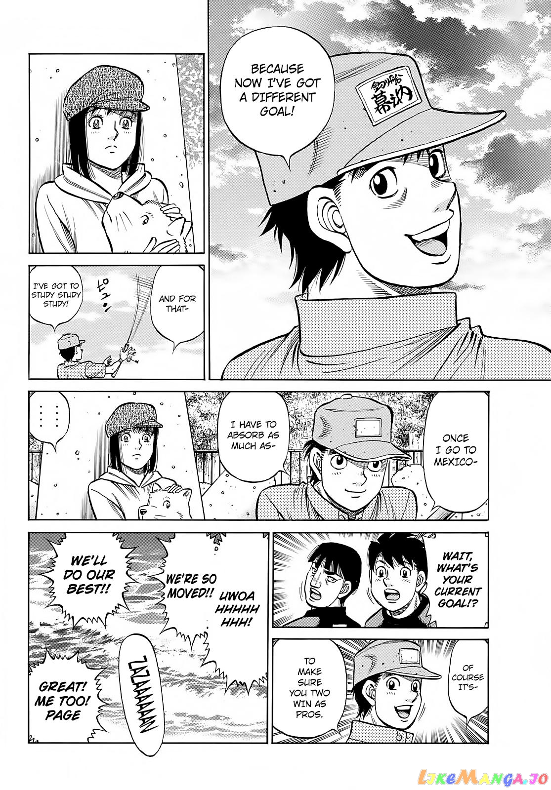 Hajime no Ippo Chapter 1380 - page 2