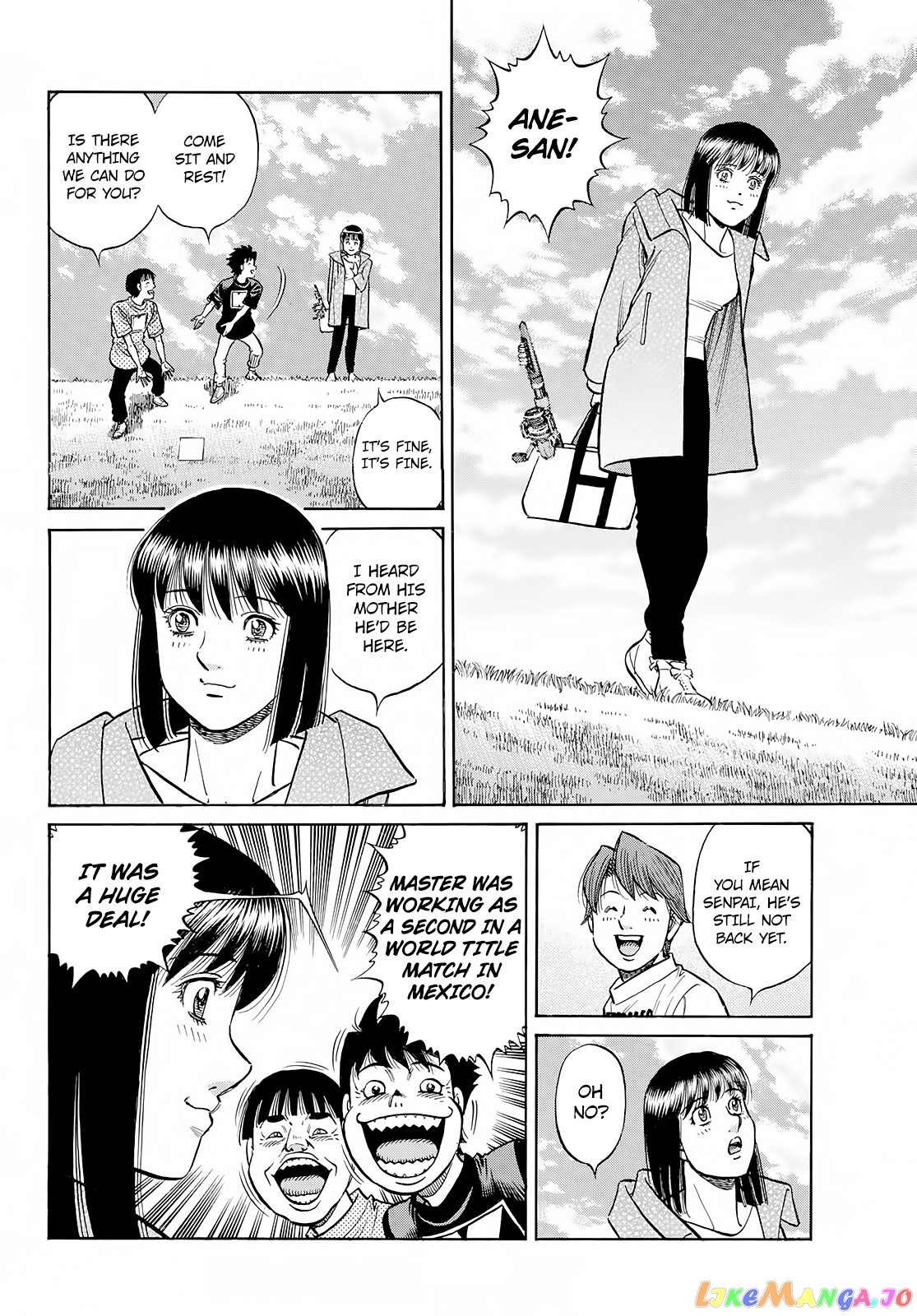 Hajime no Ippo Chapter 1411 - page 17