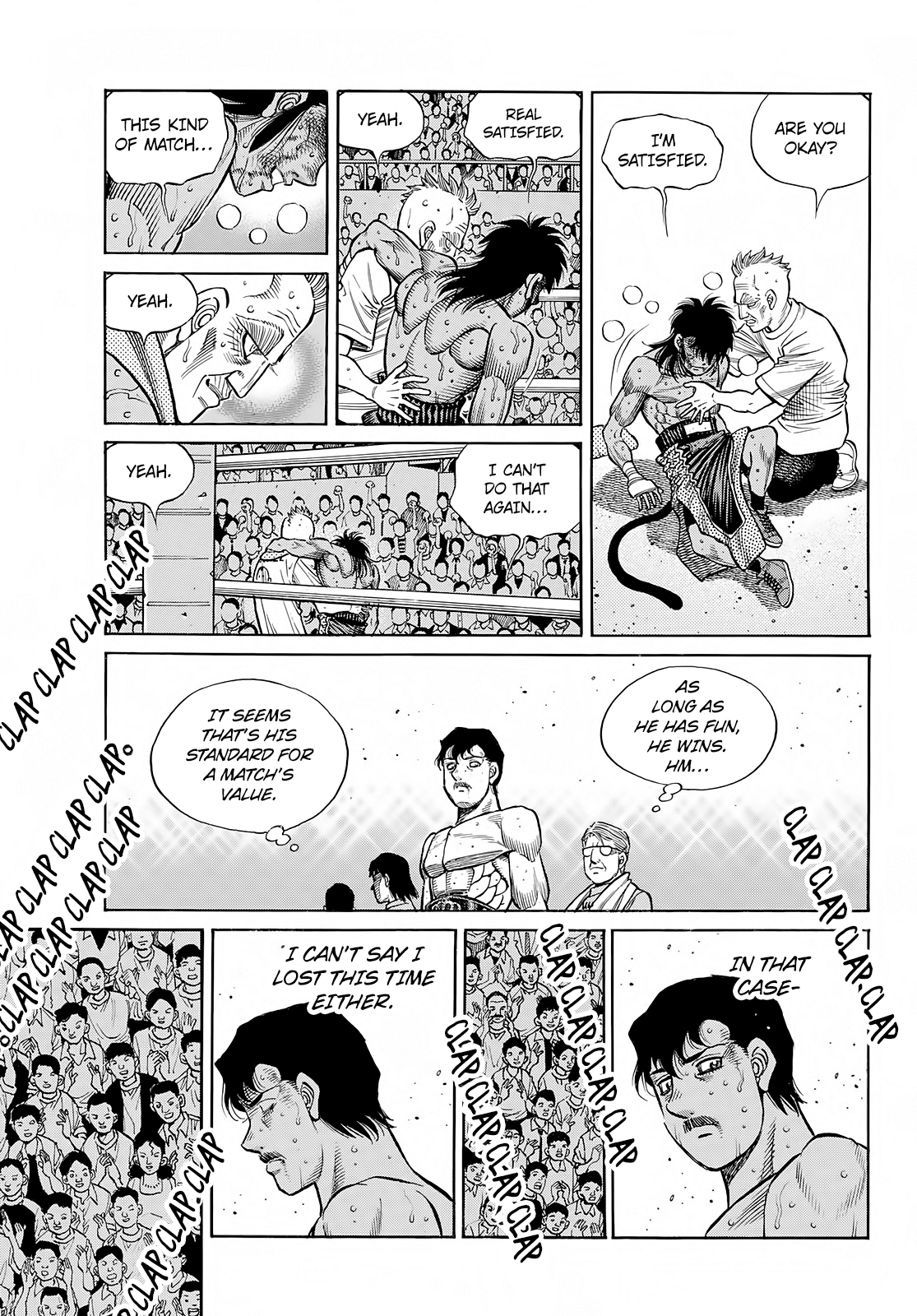 Hajime no Ippo Chapter 1411 - page 8