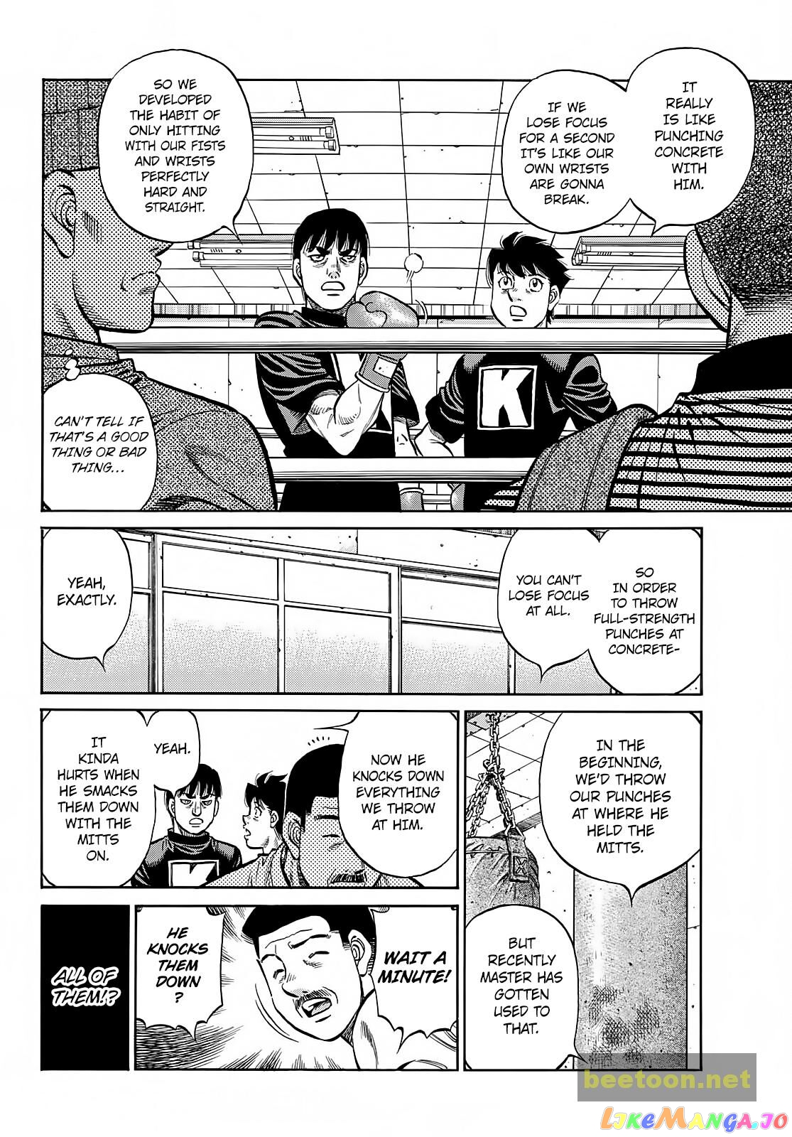 Hajime no Ippo Chapter 1381 - page 4