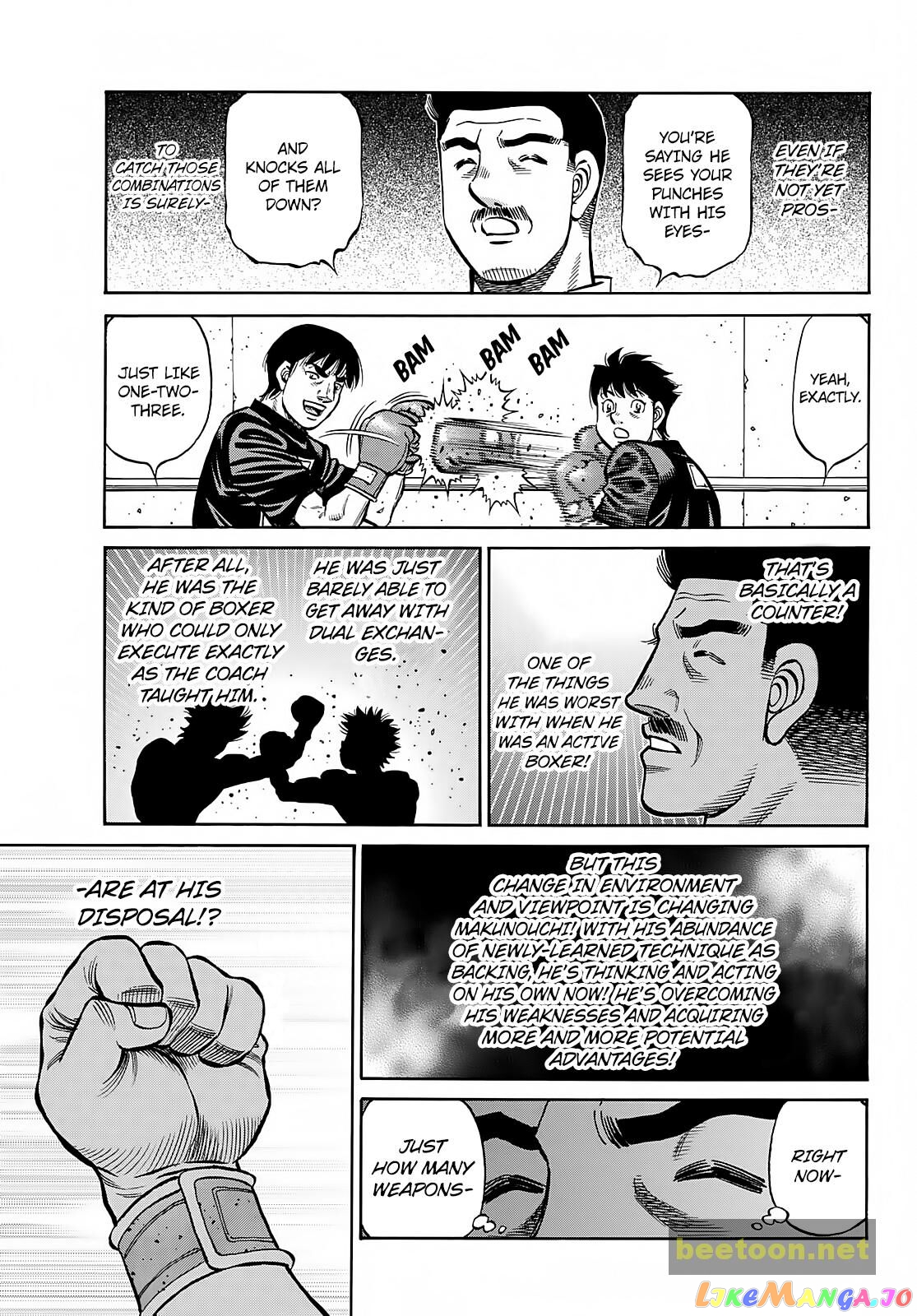 Hajime no Ippo Chapter 1381 - page 5