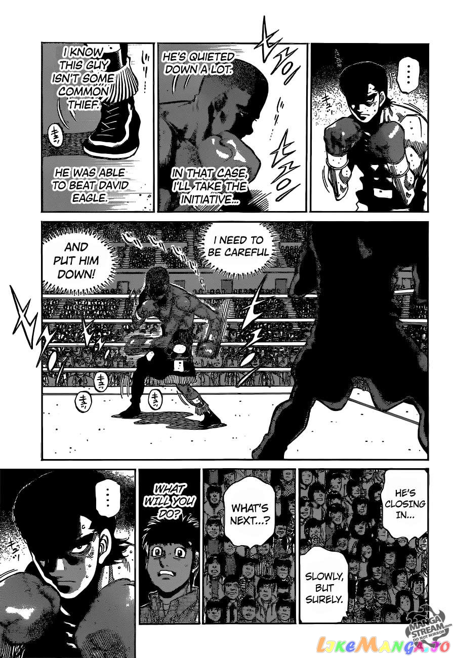 Hajime no Ippo Chapter 1100 - page 15