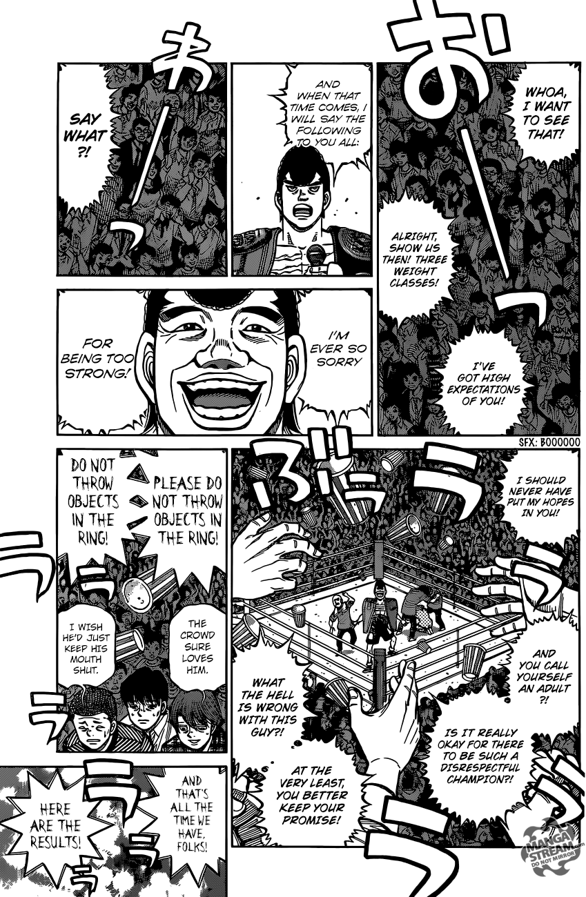 Hajime no Ippo Chapter 1268 - page 11