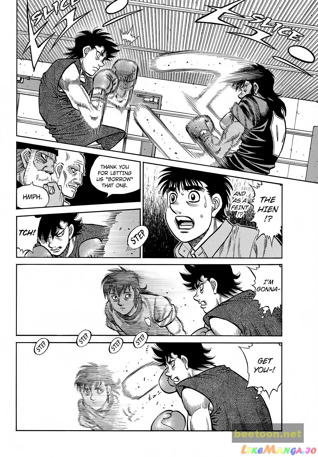 Hajime no Ippo Chapter 1383 - page 8