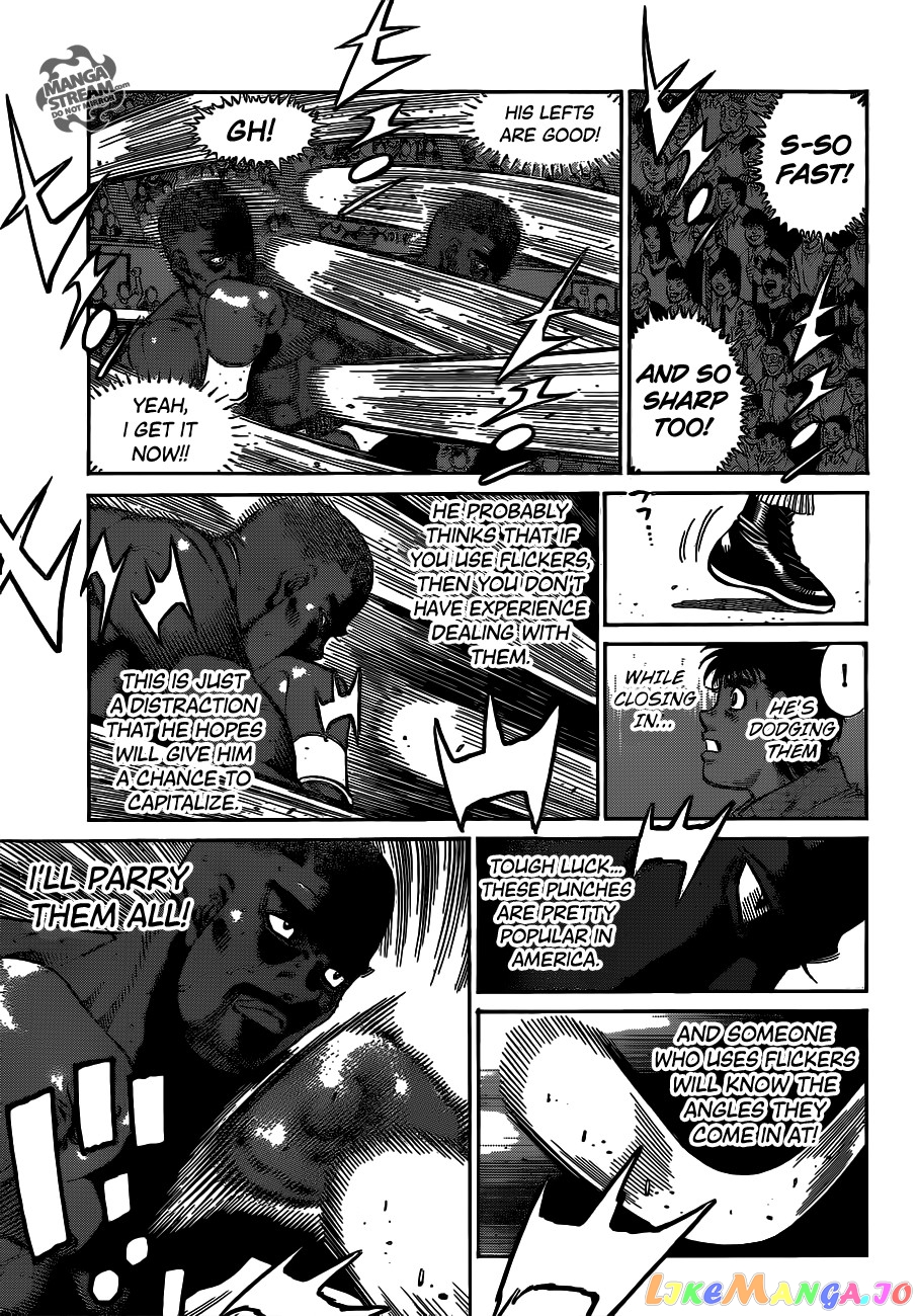 Hajime no Ippo Chapter 1101 - page 11