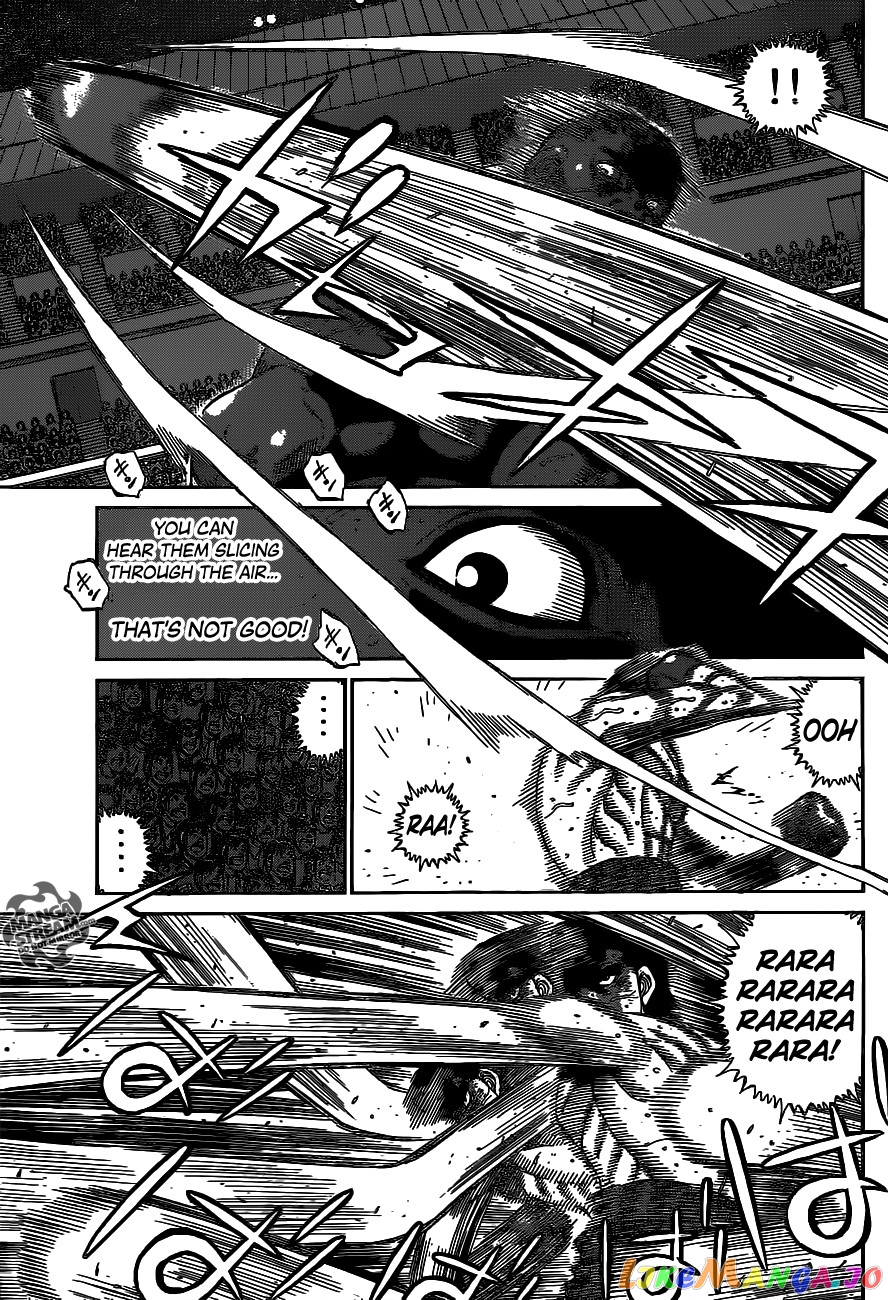 Hajime no Ippo Chapter 1101 - page 9