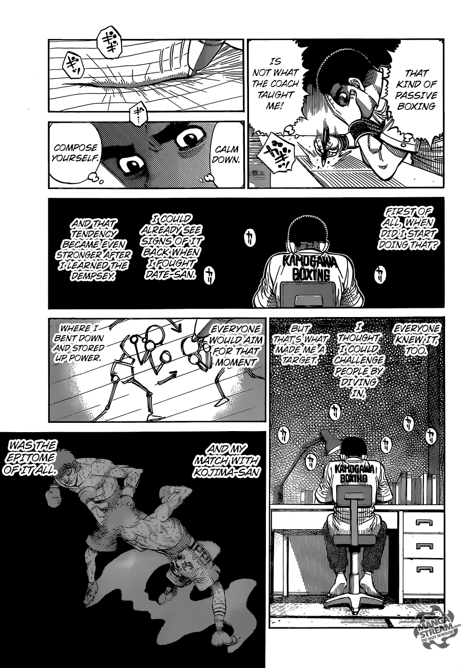 Hajime no Ippo Chapter 1269 - page 10