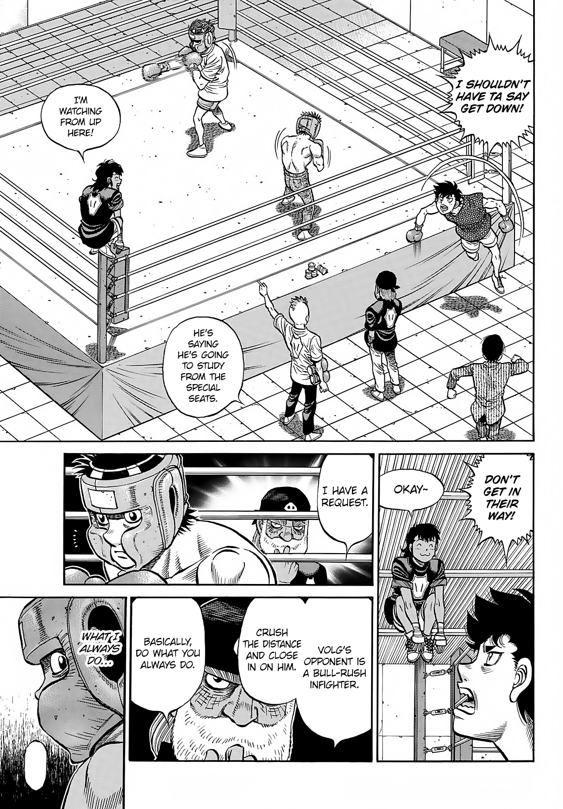 Hajime no Ippo Chapter 1384 - page 6