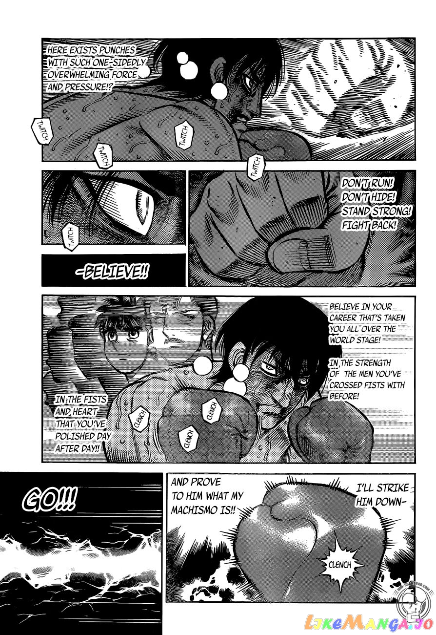 Hajime no Ippo Chapter 1307 - page 9