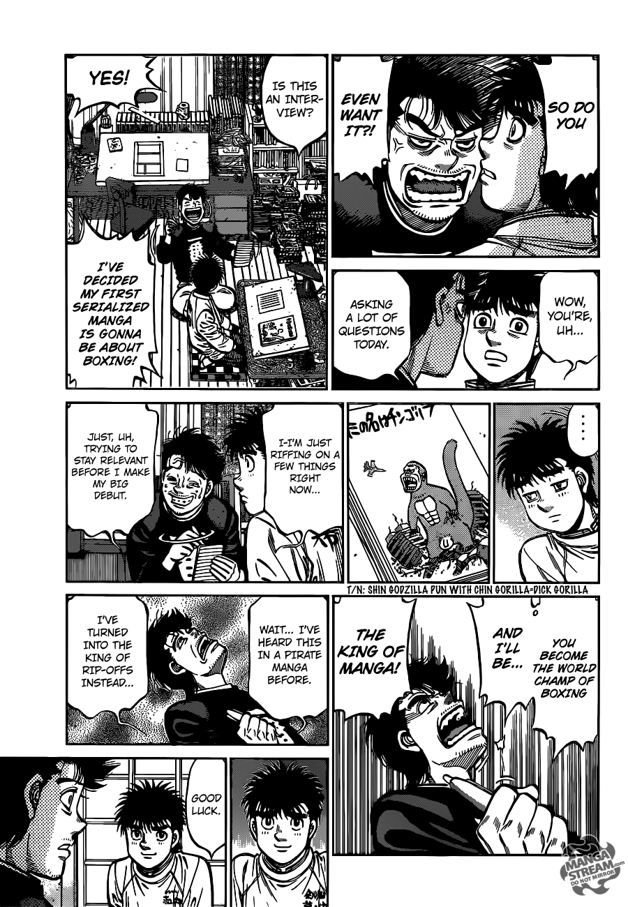 Hajime no Ippo Chapter 1165 - page 10