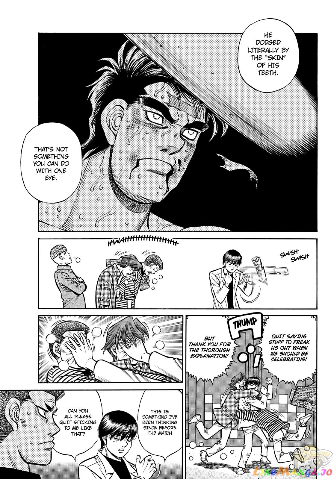 Hajime no Ippo Chapter 1348 - page 8