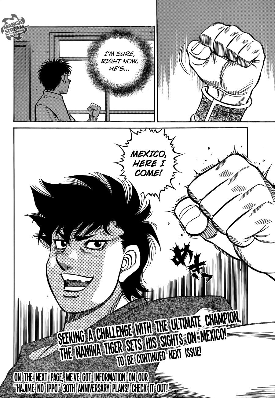 Hajime no Ippo Chapter 1271 - page 18