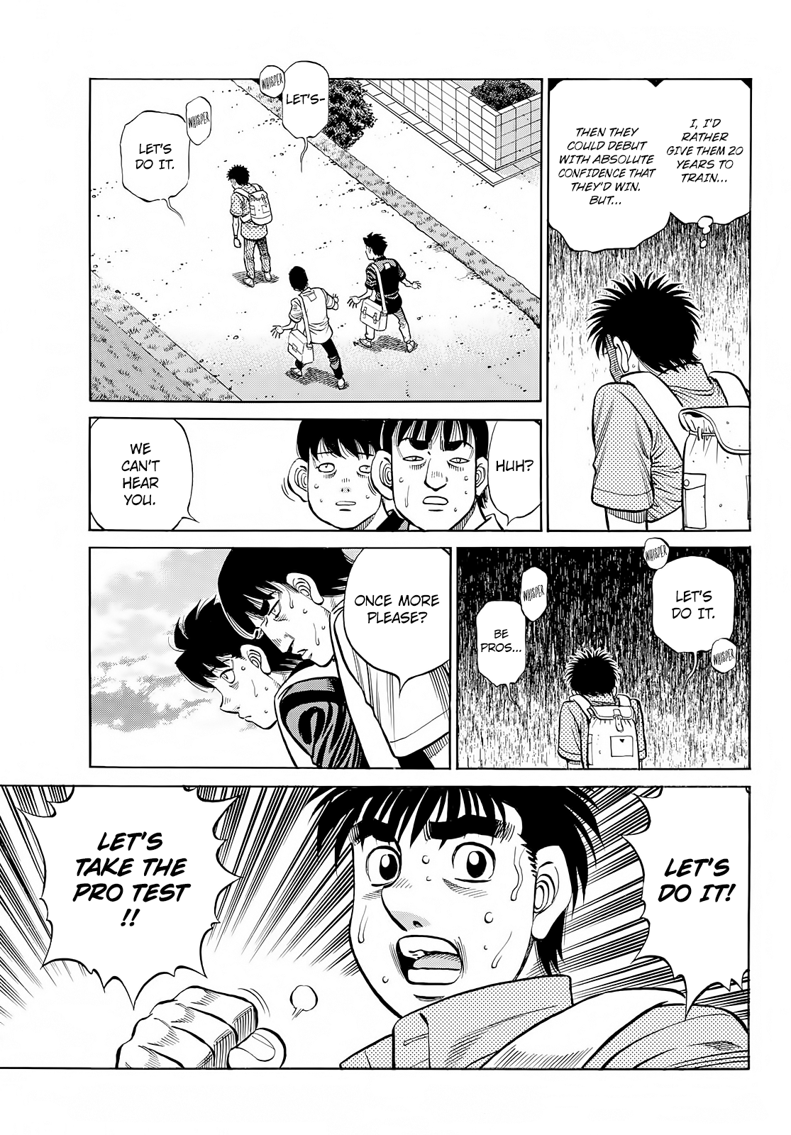 Hajime no Ippo Chapter 1416 - page 8