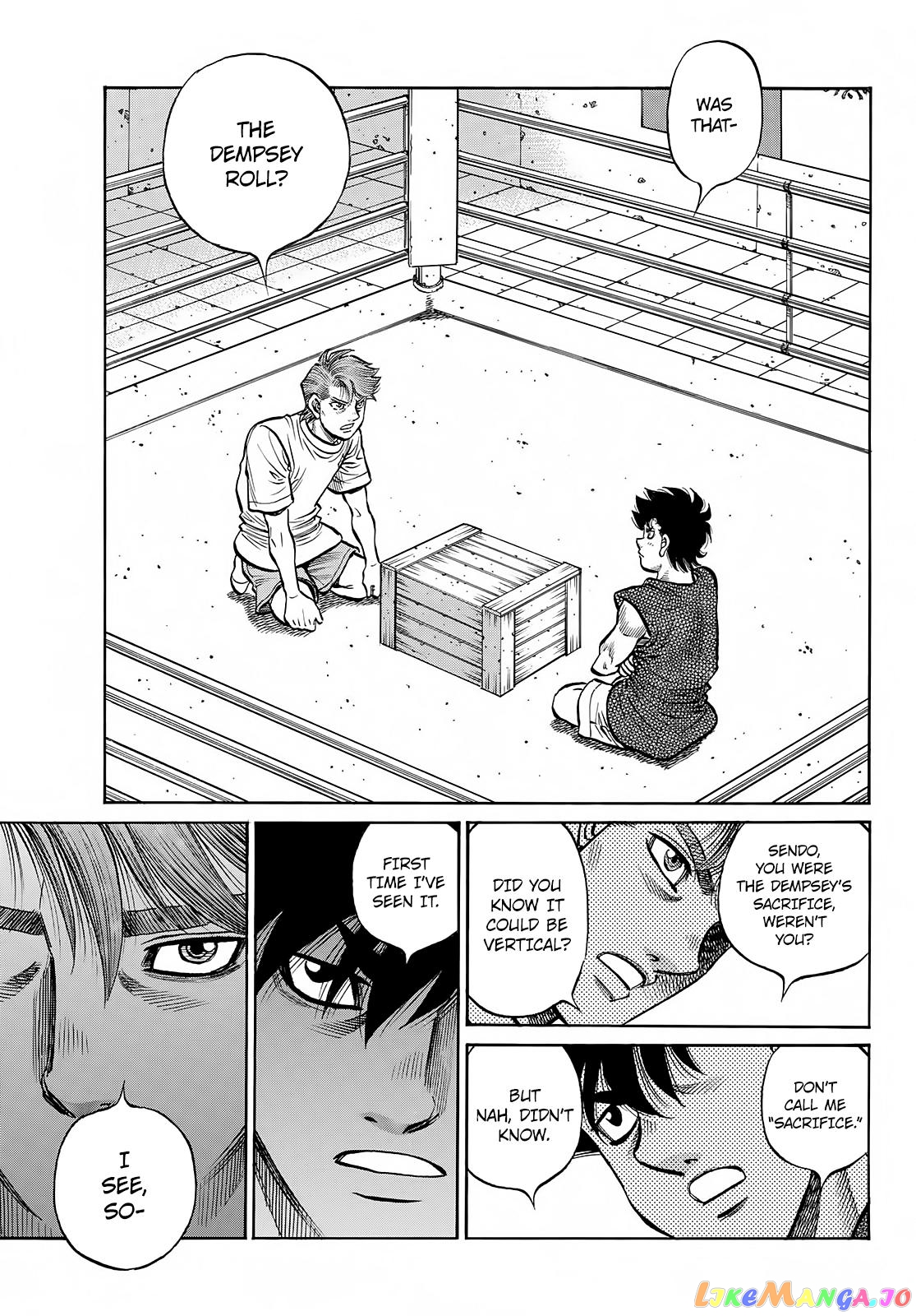 Hajime no Ippo Chapter 1386 - page 6