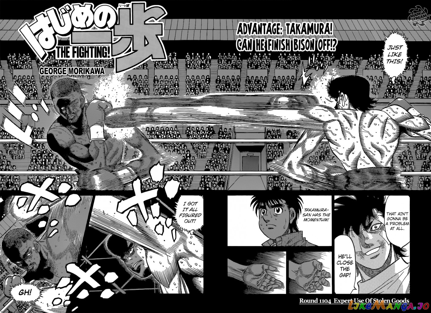 Hajime no Ippo Chapter 1104 - page 3