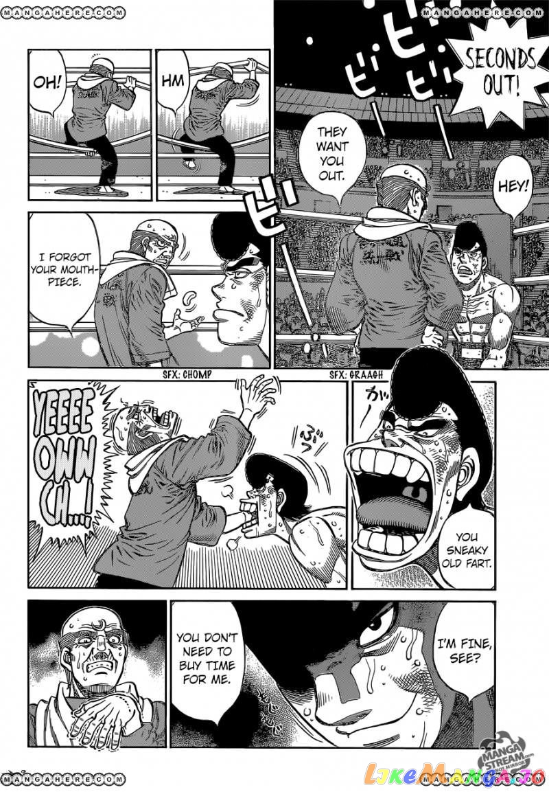 Hajime no Ippo Chapter 1105 - page 4