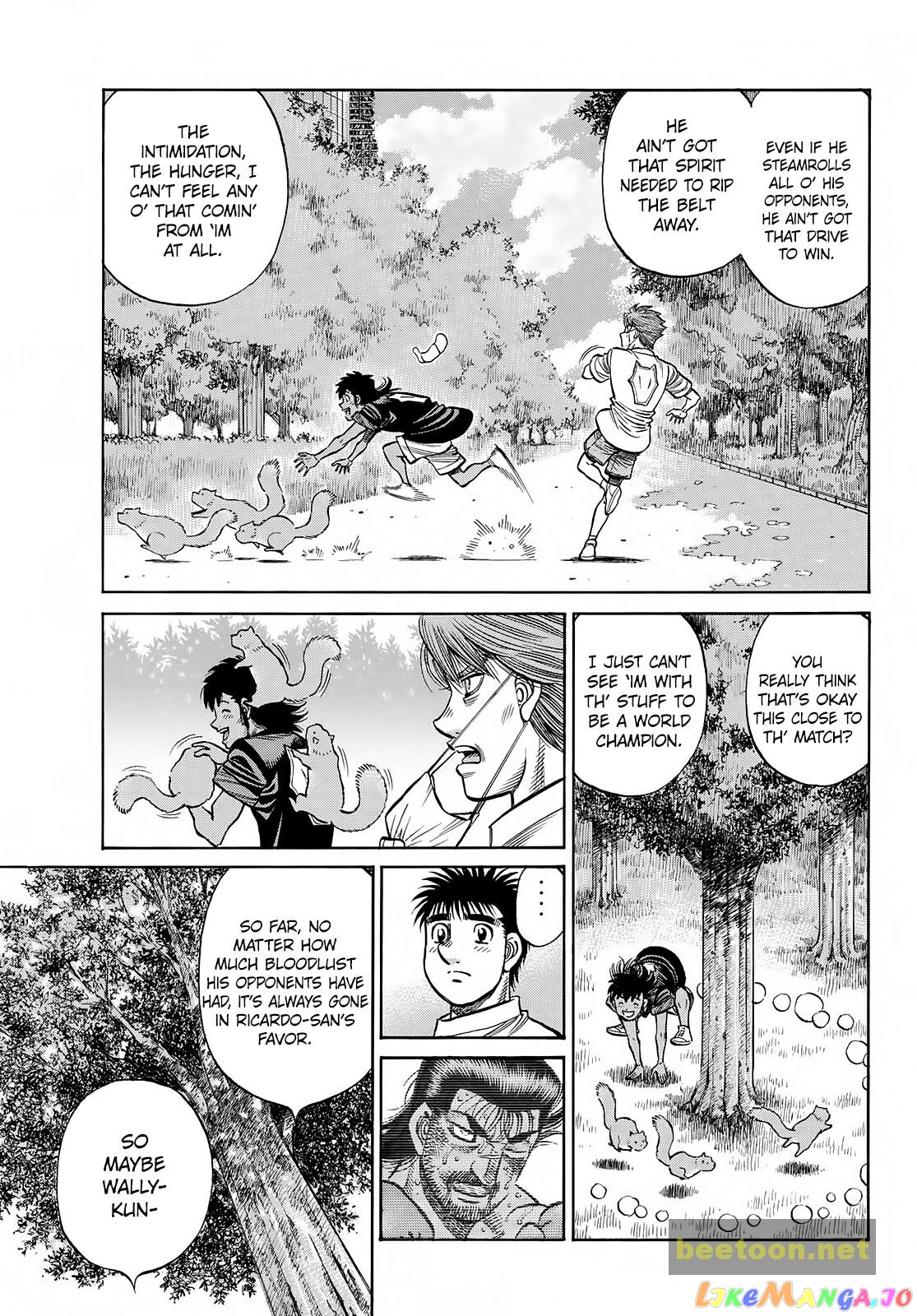 Hajime no Ippo Chapter 1388 - page 8