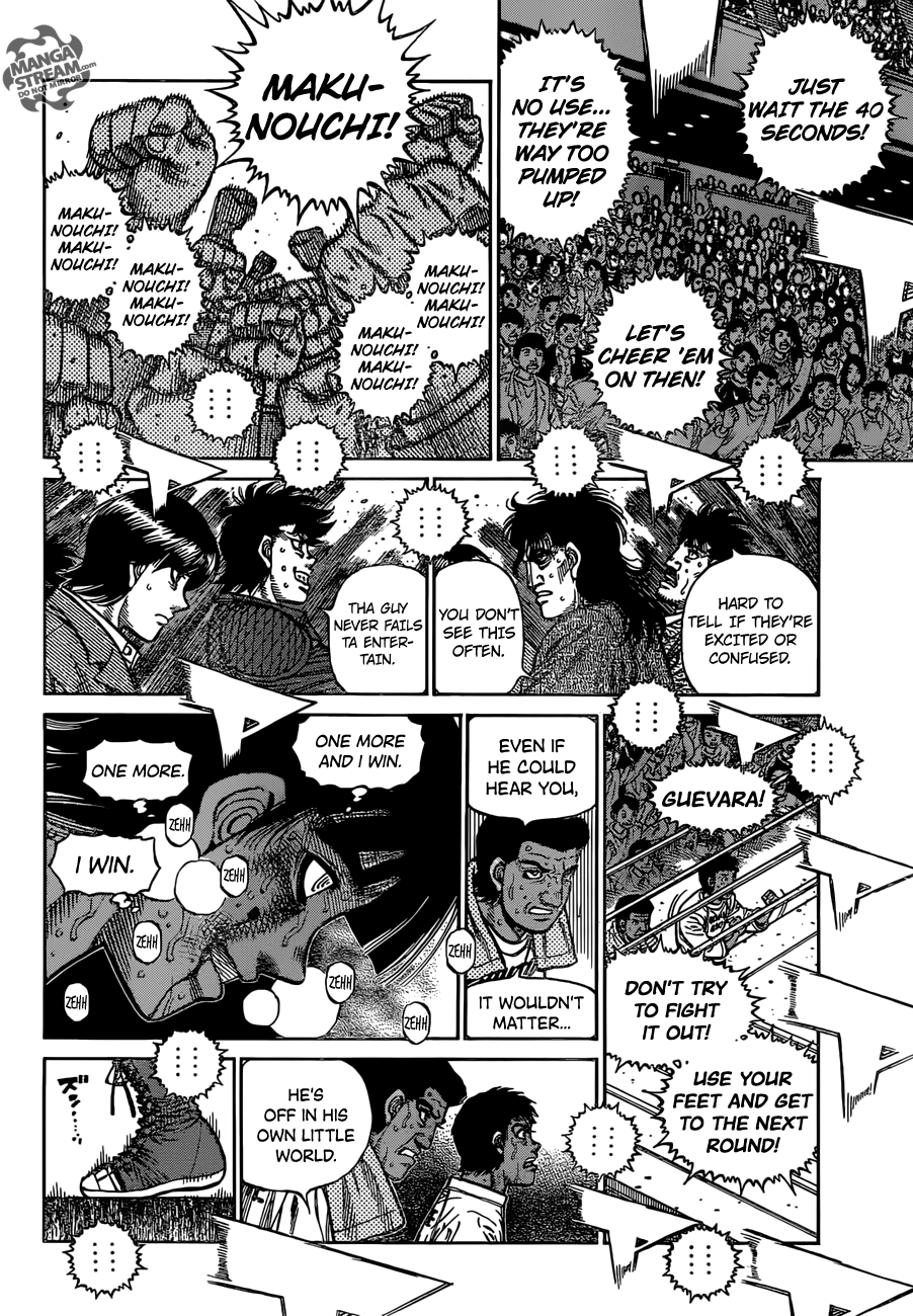 Hajime no Ippo Chapter 1200 - page 12